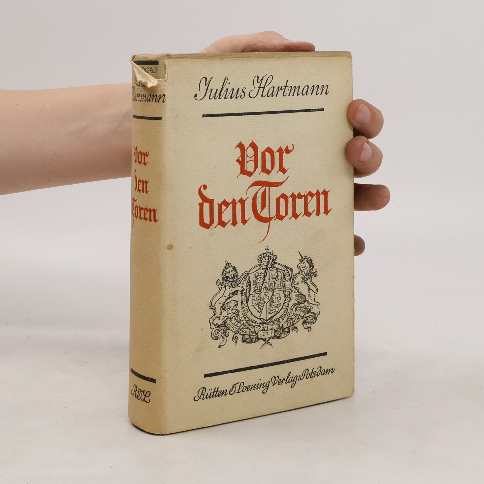 Julius Hartmann Vor den Toren