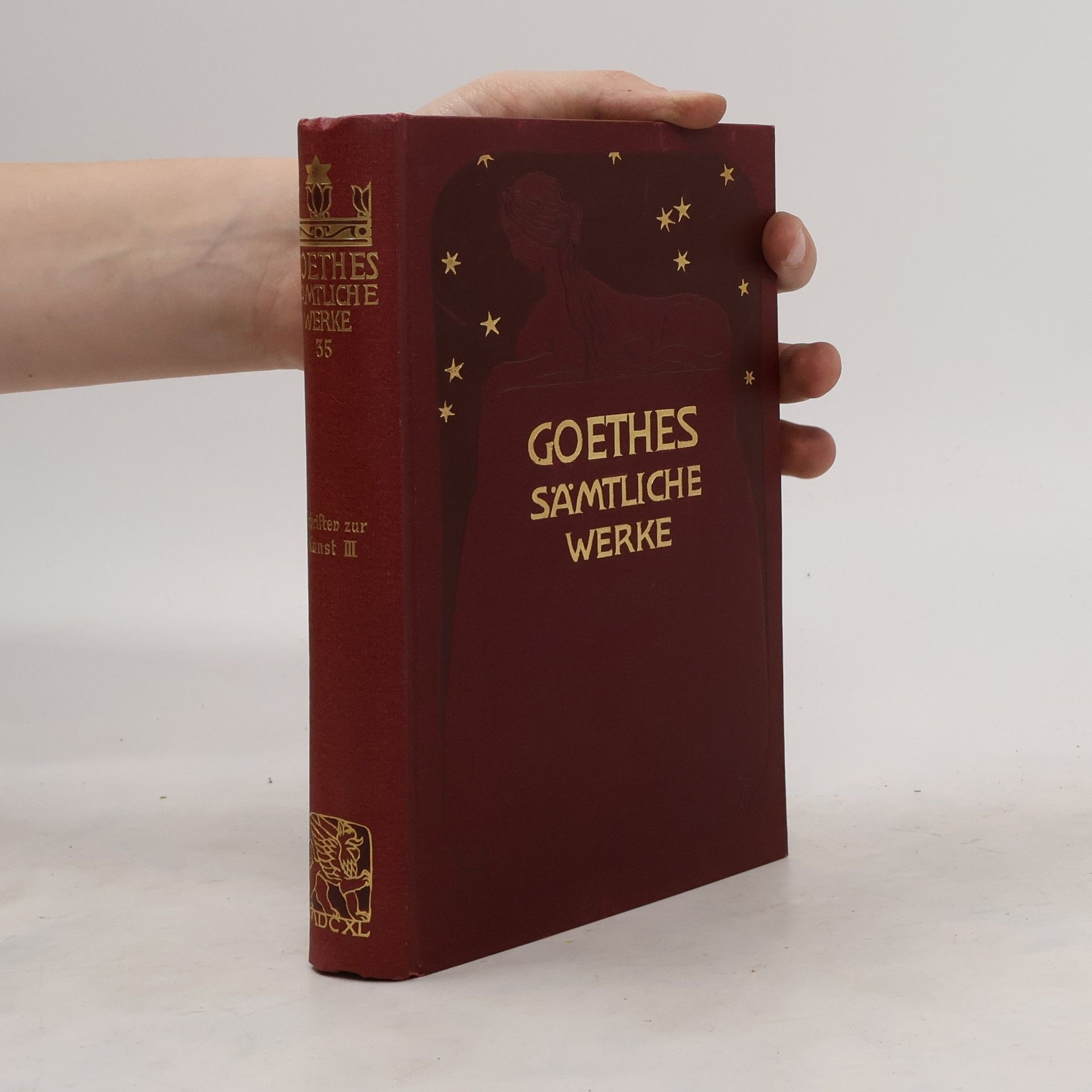 Johann Wolfgang von Goethe Goethes sämtliche Werke 35