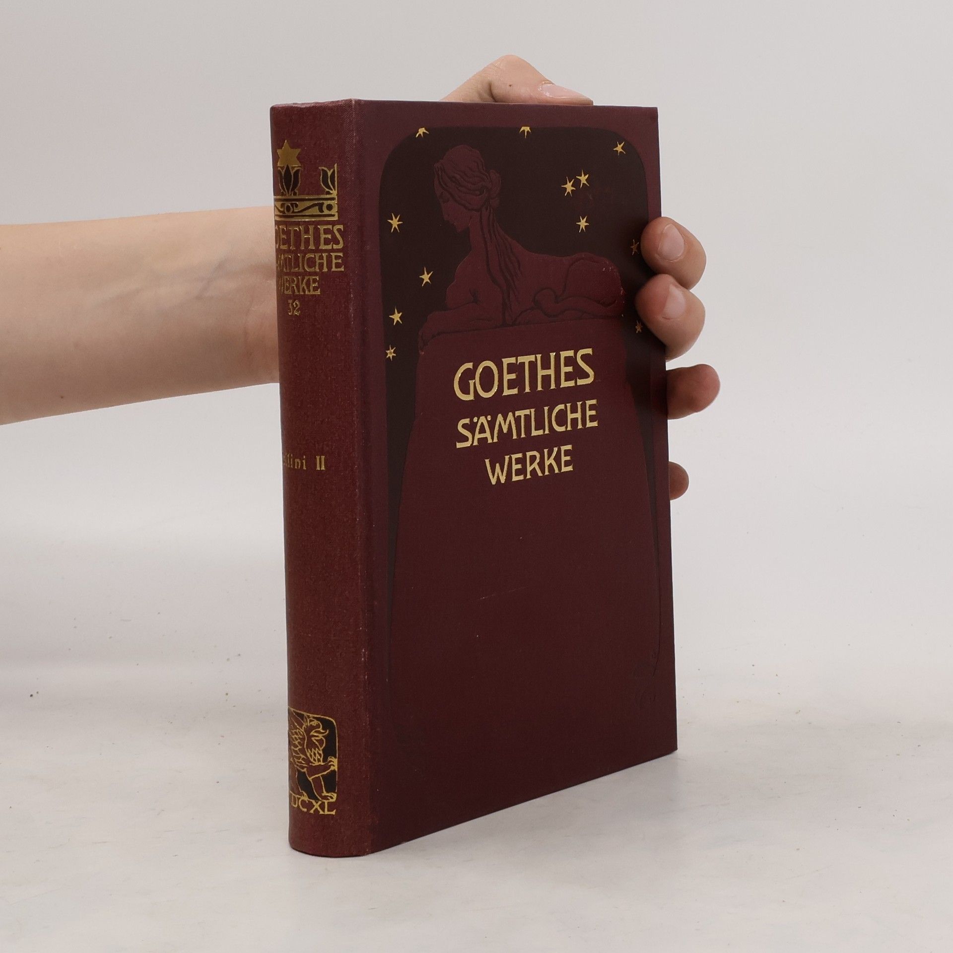 Johann Wolfgang von Goethe Goethes Sämtliche Werke Band 32. Benvenuto Cellini II.