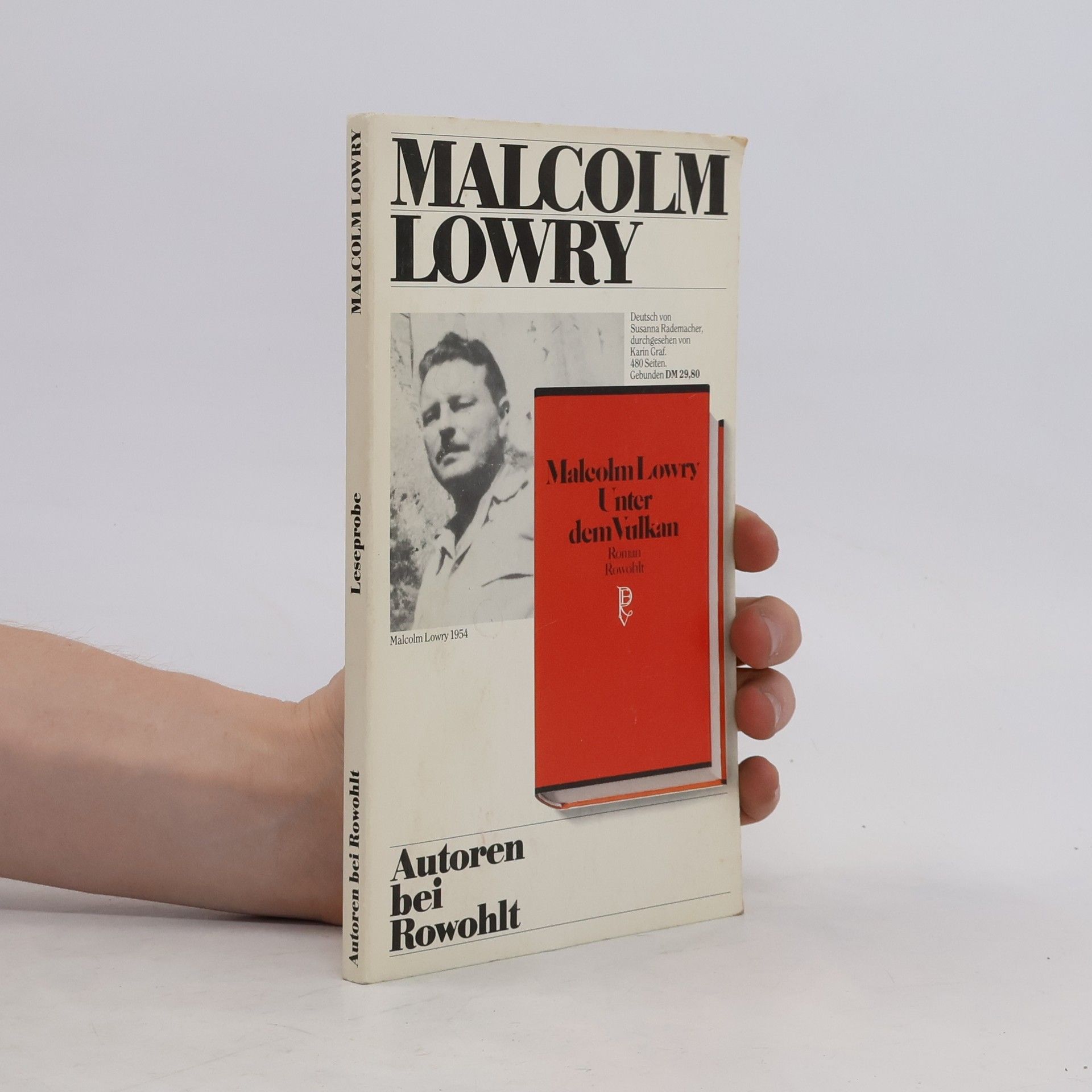 Malcolm Lowry Das Gesamtwerk in Einzelausgaben
