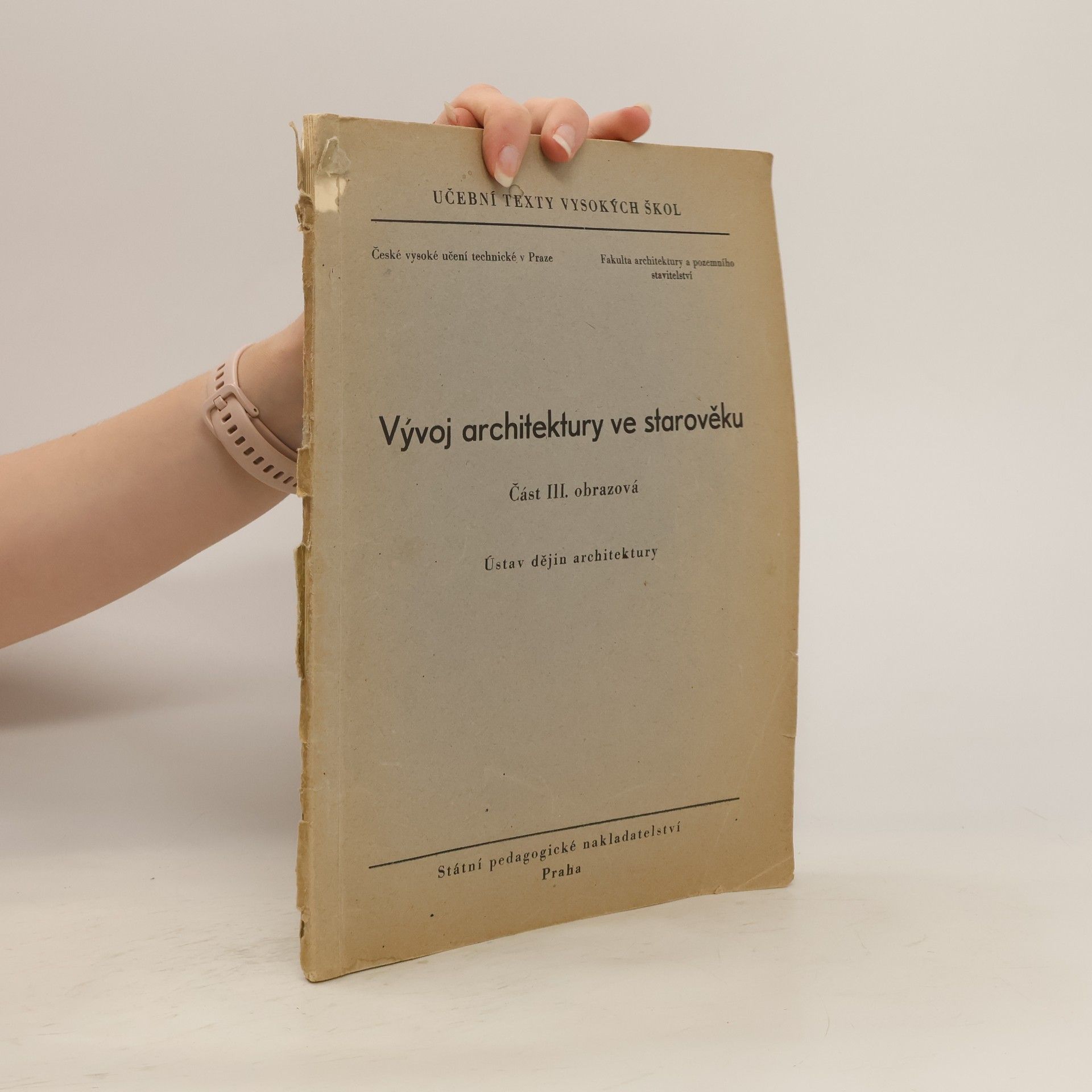 AA.VV. Vývoj architektury ve starověku