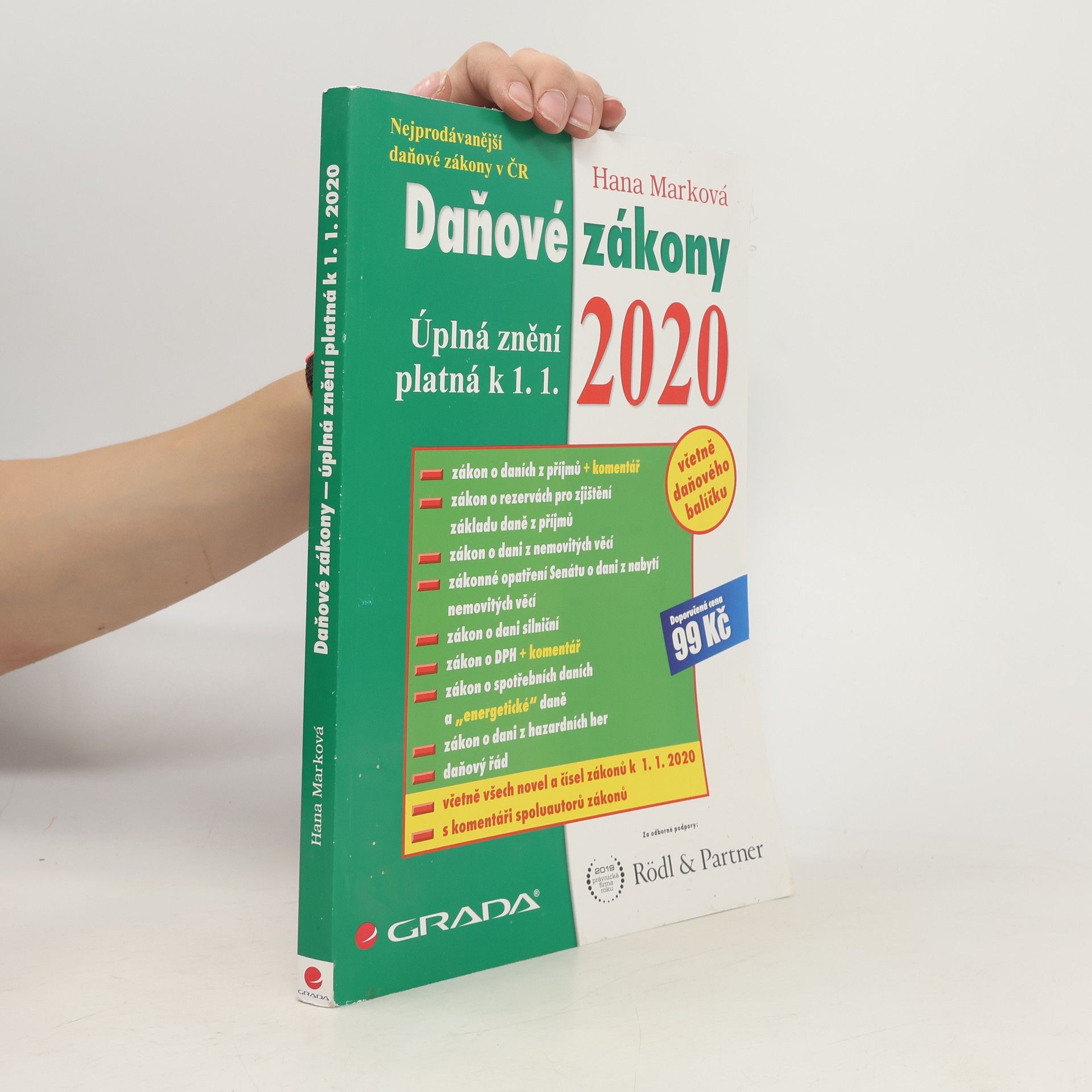 Hana Marková Daňové zákony 2020