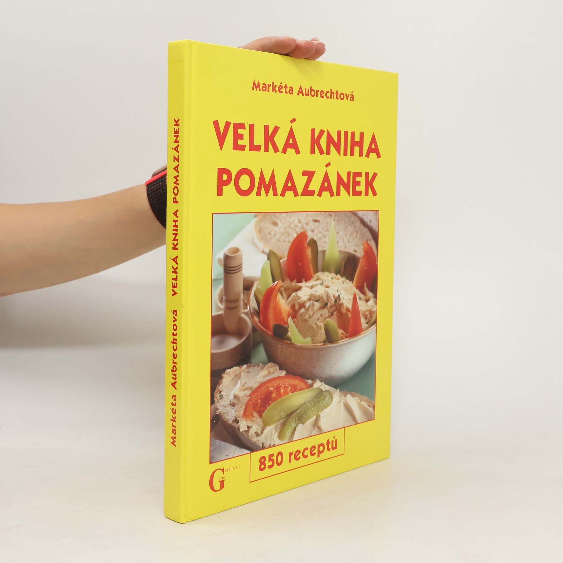 Markéta Aubrechtová Velká kniha pomazánek