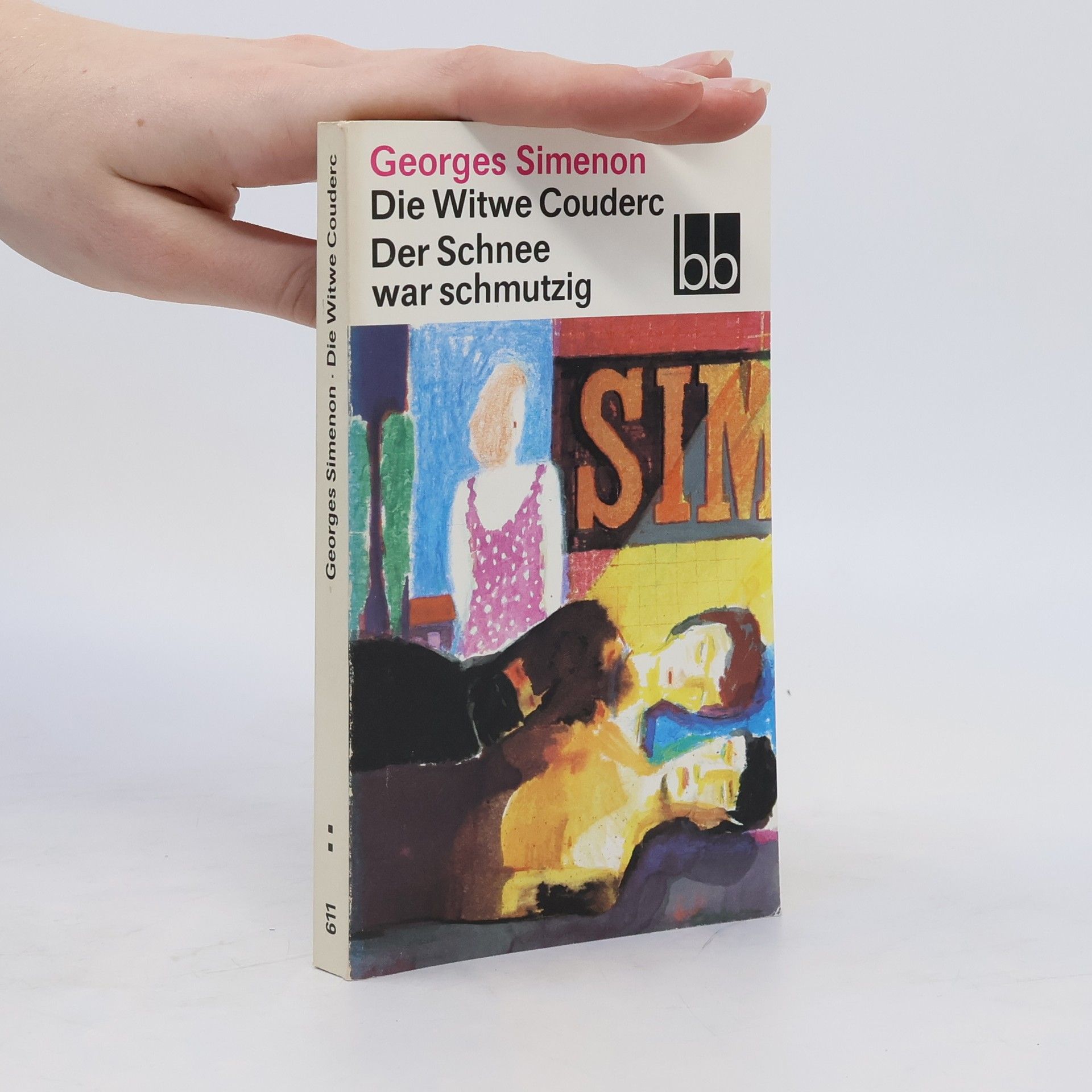 Georges Simenon Die Witwe Couderc. Der Schnee war schmutzig