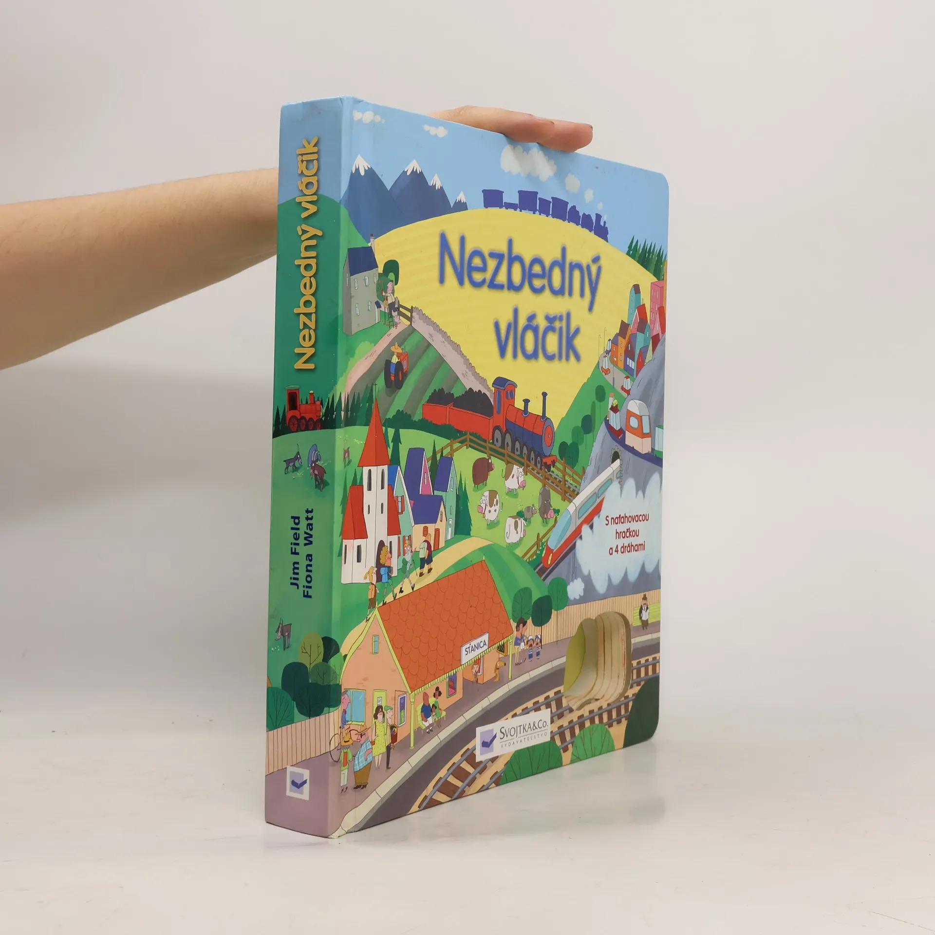 Nezbedný vláčik | Kniha | kolektiv