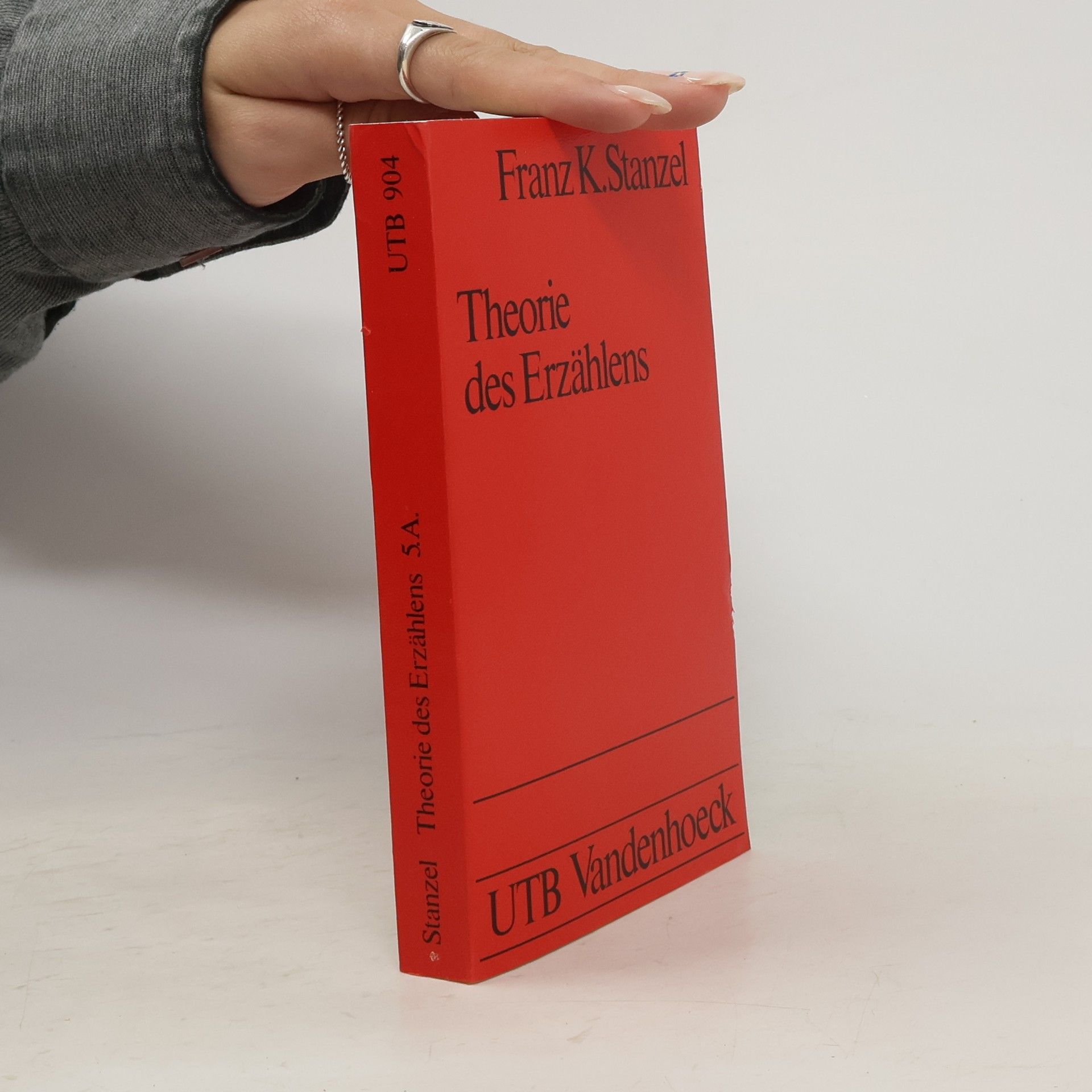 Franz K. Stanzel Theorie des Erzählens