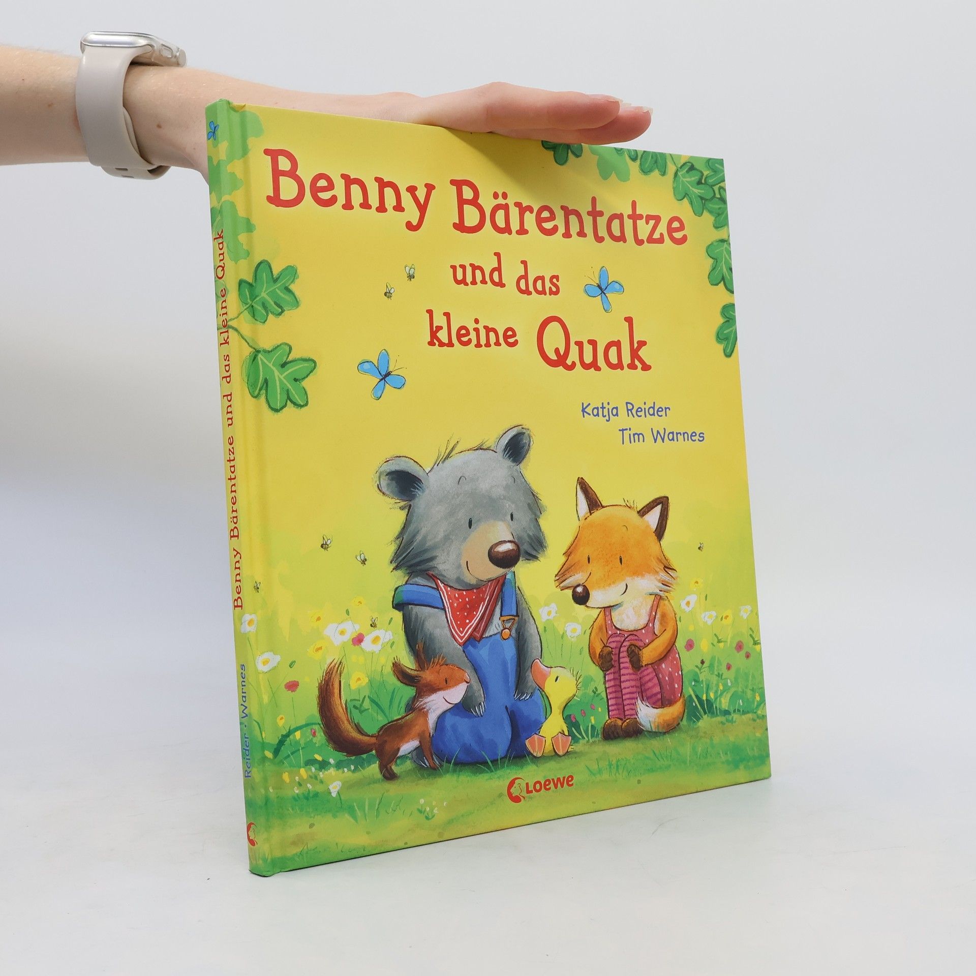 Katja Reider Benny Bärentatze und das kleine Quak