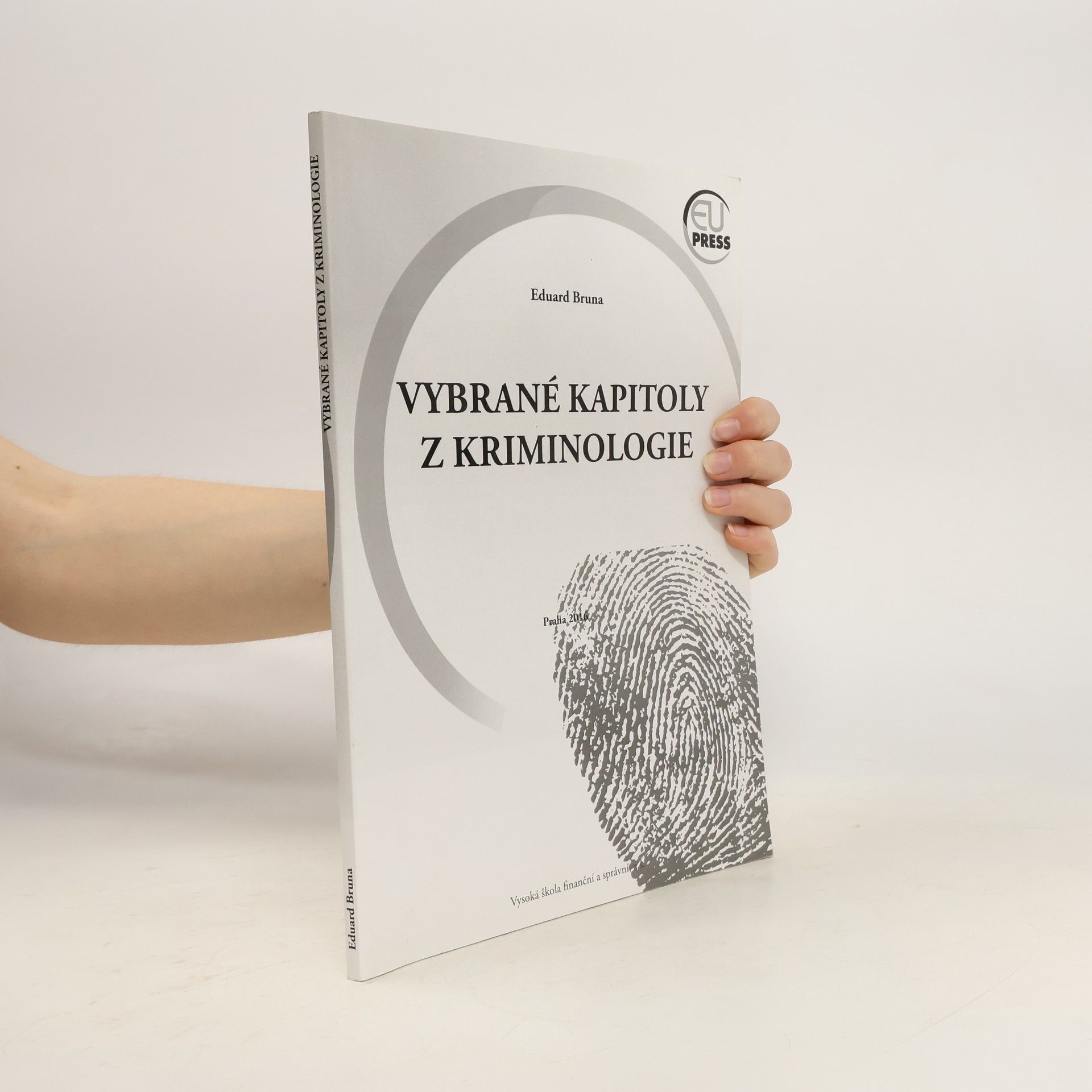Eduard Bruna Vybrané kapitoly z kriminologie