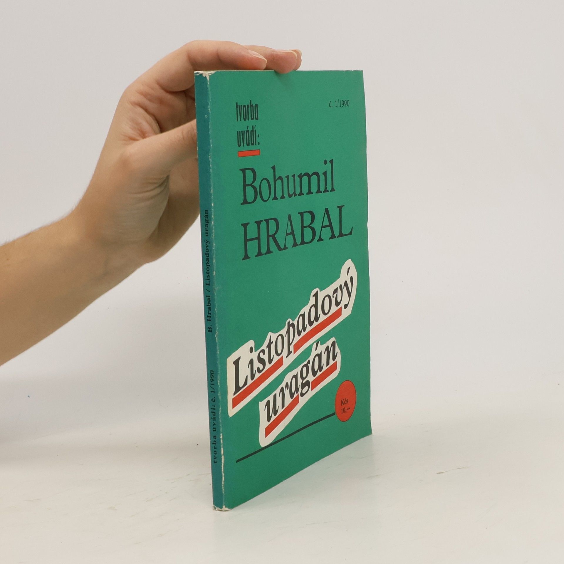 Bohumil Hrabal Listopadový uragán