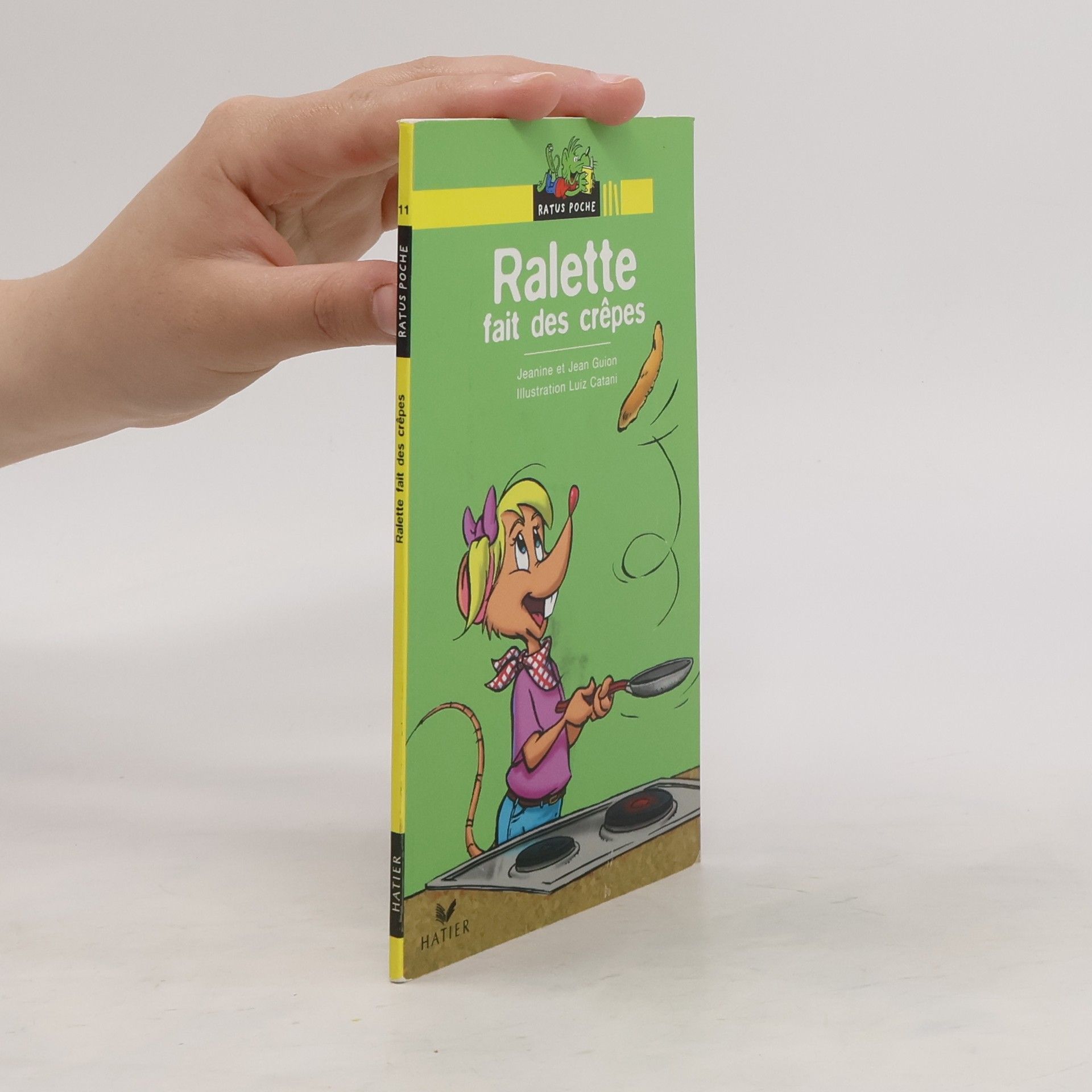 Jeanine Guion Ralette fait des crêpes