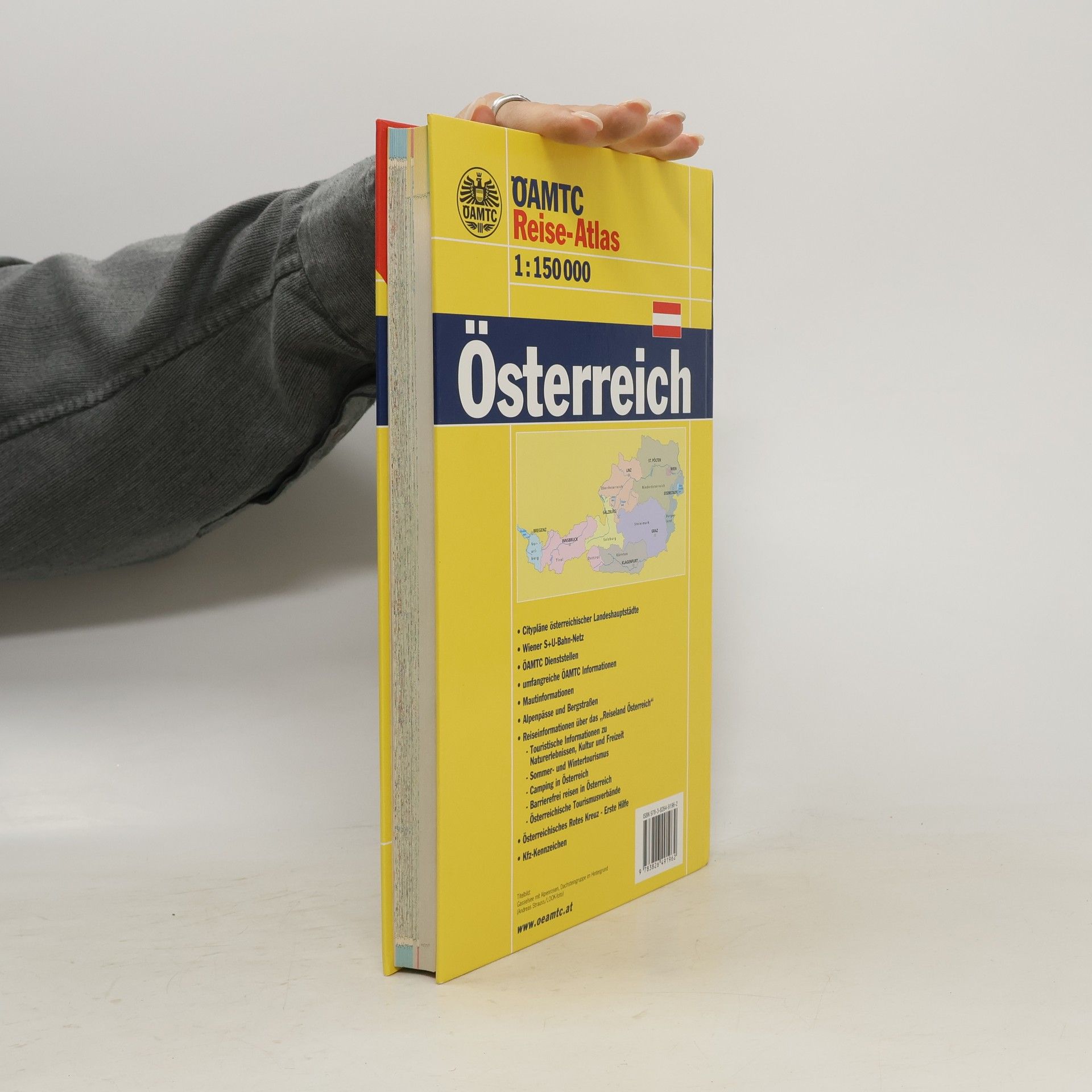 Autorenkollektiv ÖAMTC Reise-Atlas Österreich