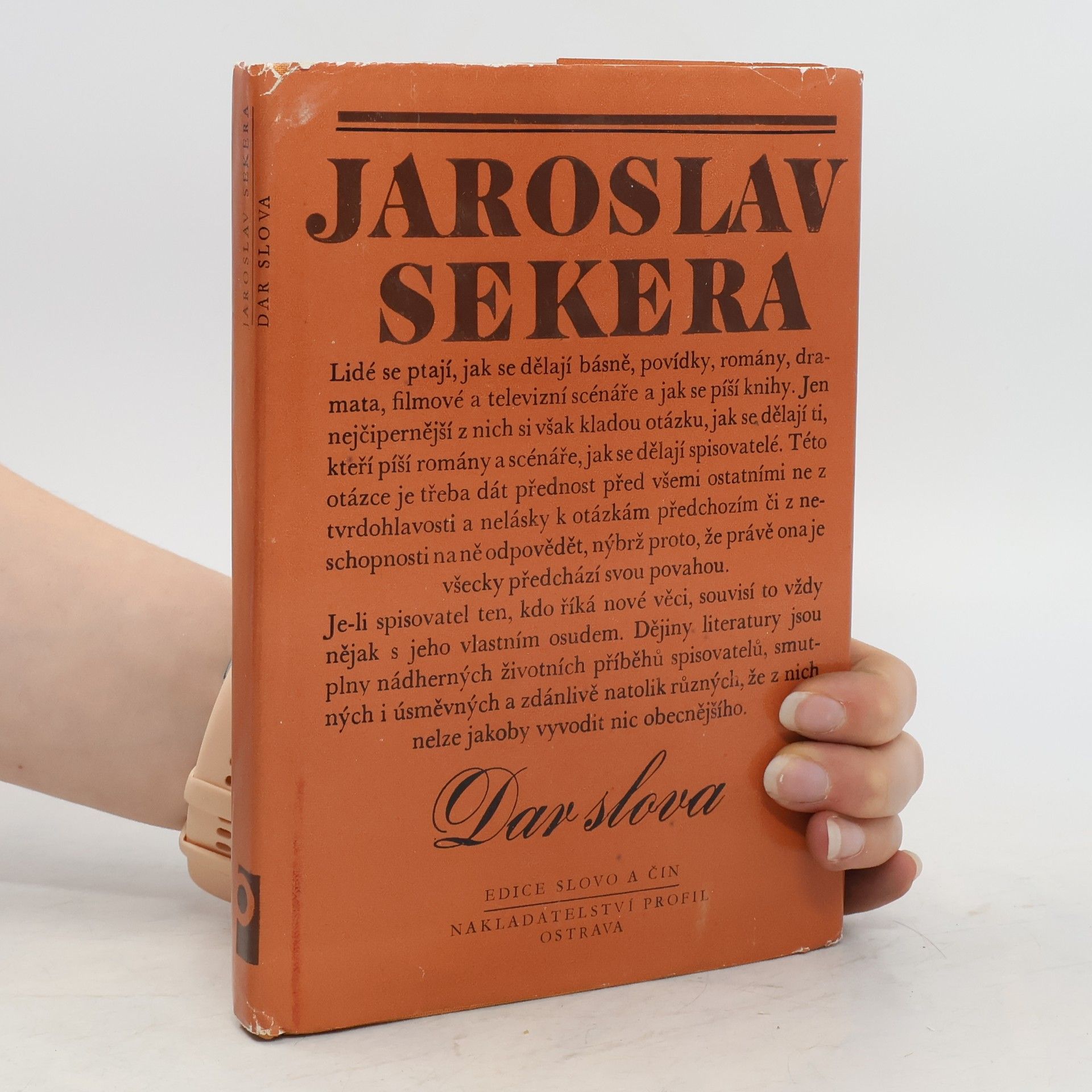 Jaroslav Sekera Dar slova