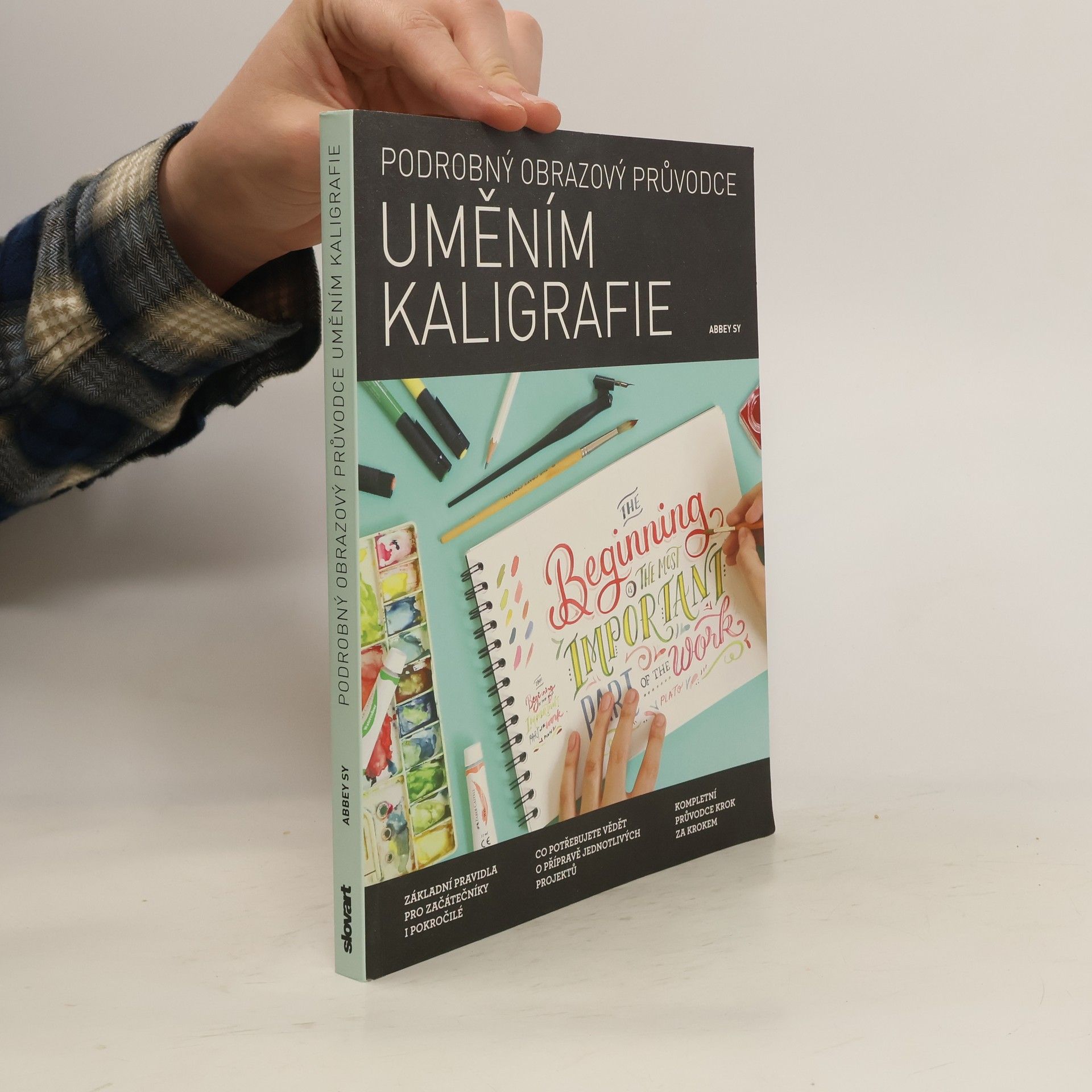 Abbey Sy Podrobný obrazový průvodce uměním kaligrafie
