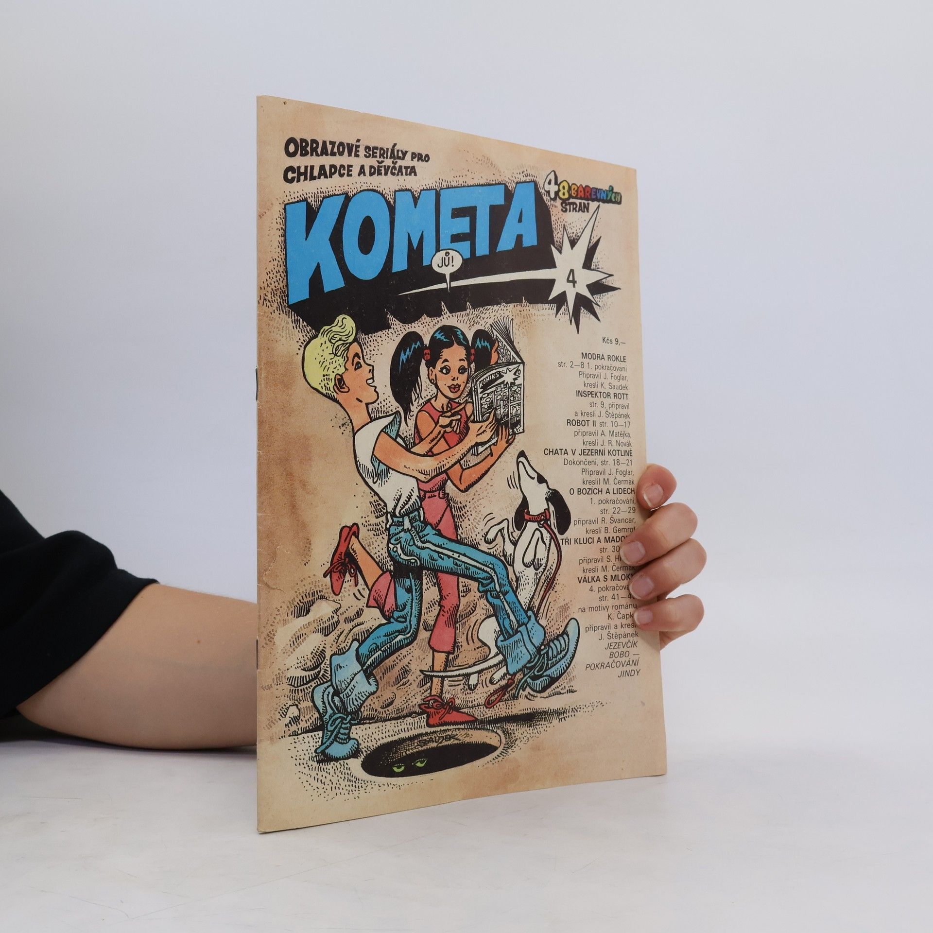 Kája Saudek Kometa 4/1989