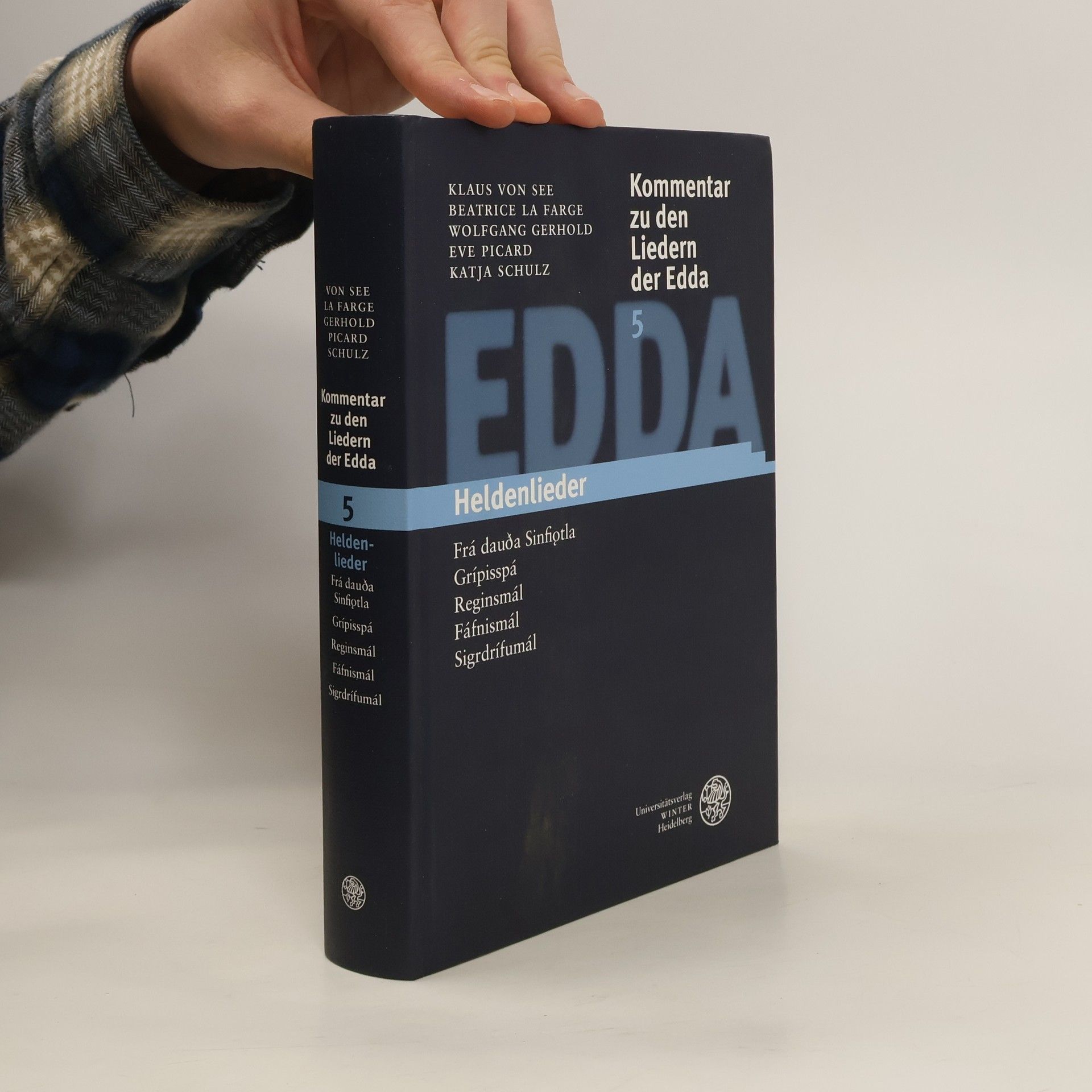 kolektiv Kommentar zu den Liedern der Edda. Bd. 5.