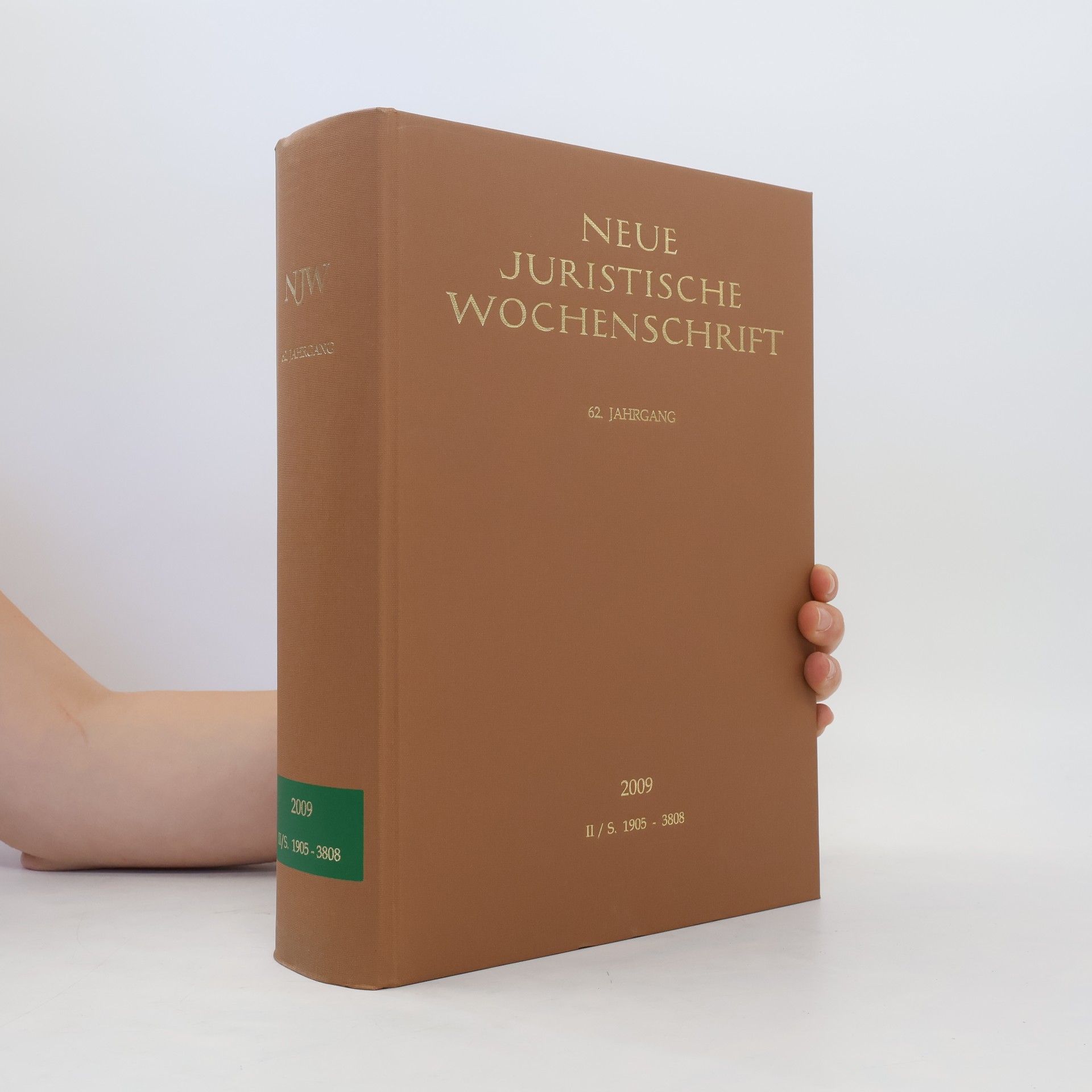 Autores varios Neue Juristische Wochenschrift 62