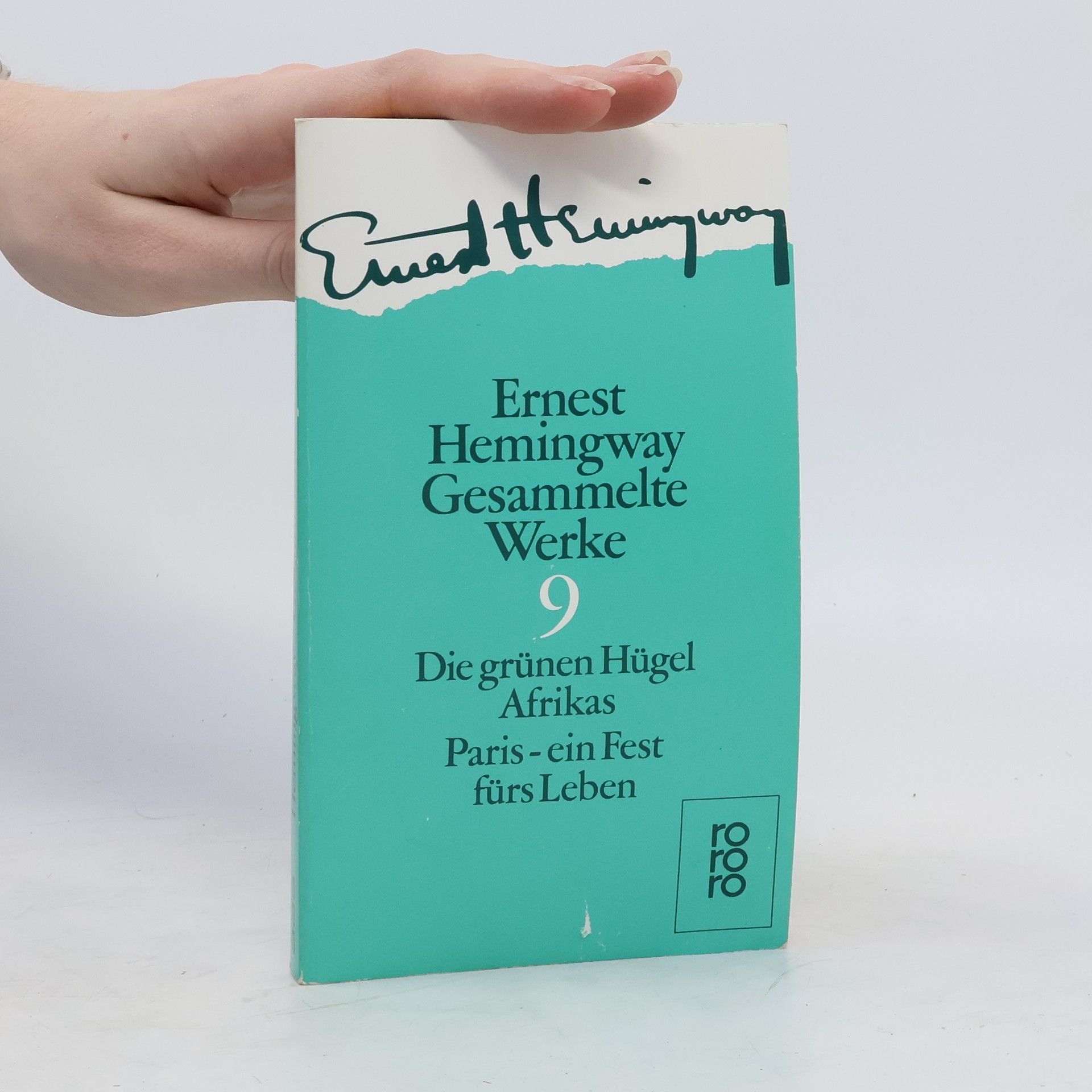 Ernest Hemingway Gesammelte Werke 9