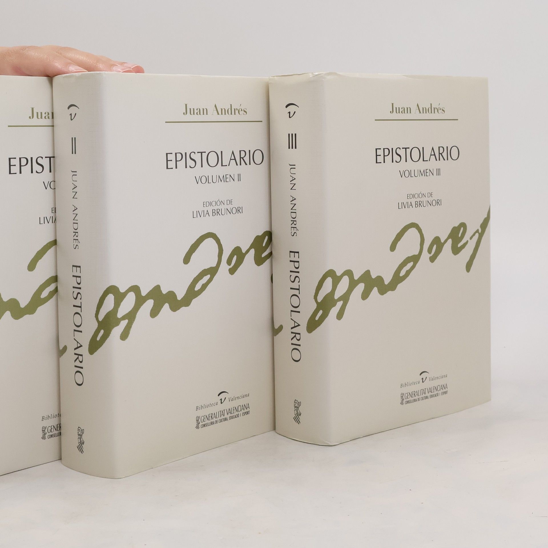 Juan Andrés Epistolario  I.