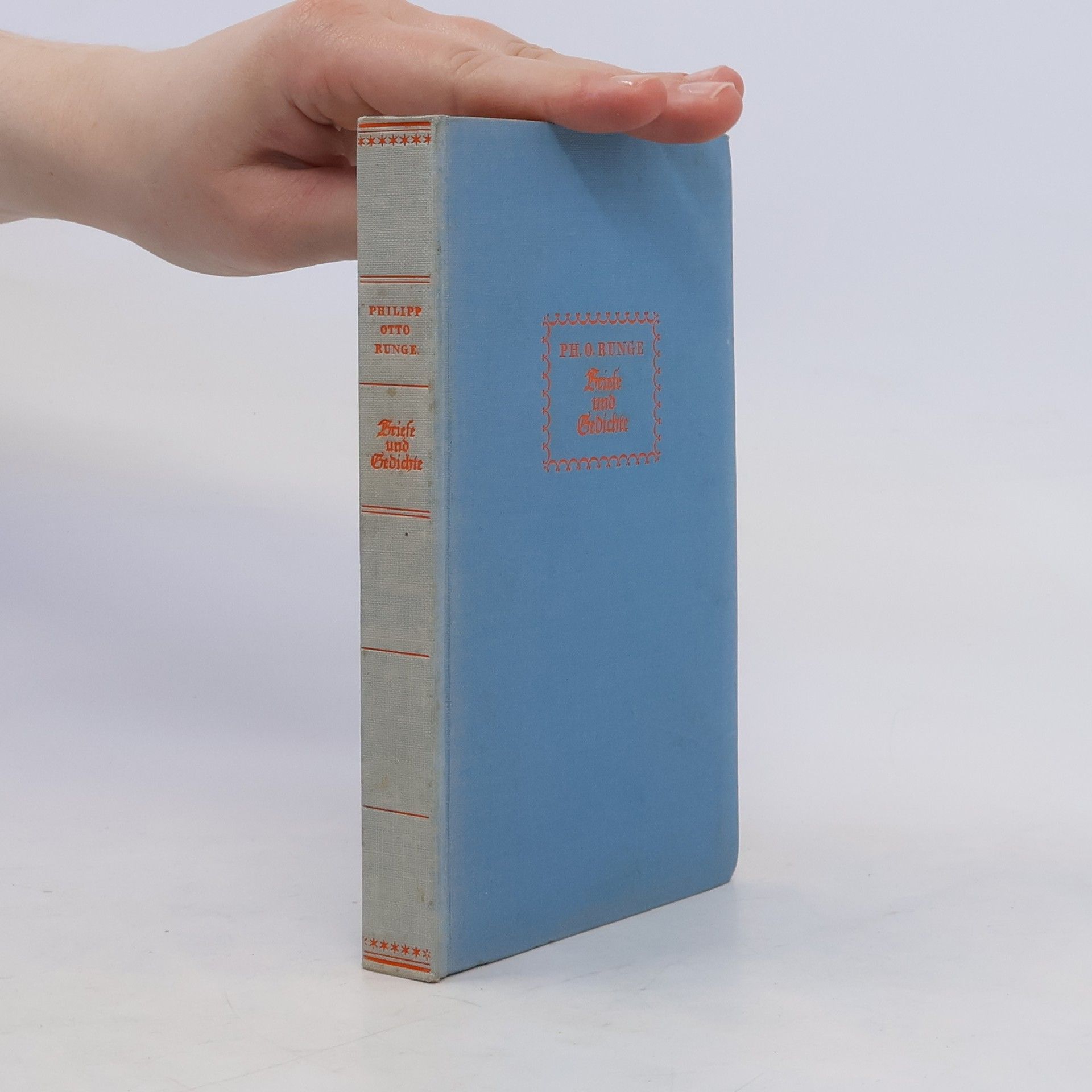 Philipp Otto Runge Briefe und Gedichte