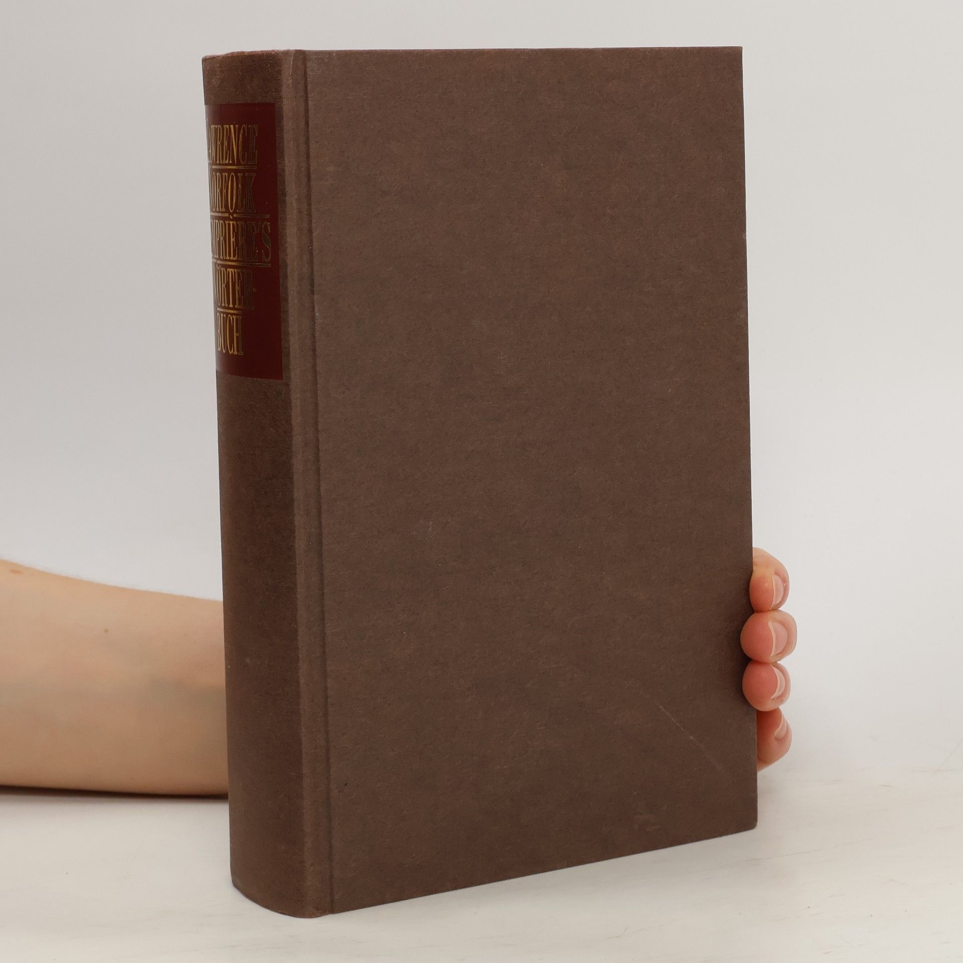 Lawrence Norfolk Lemprière's Wörterbuch