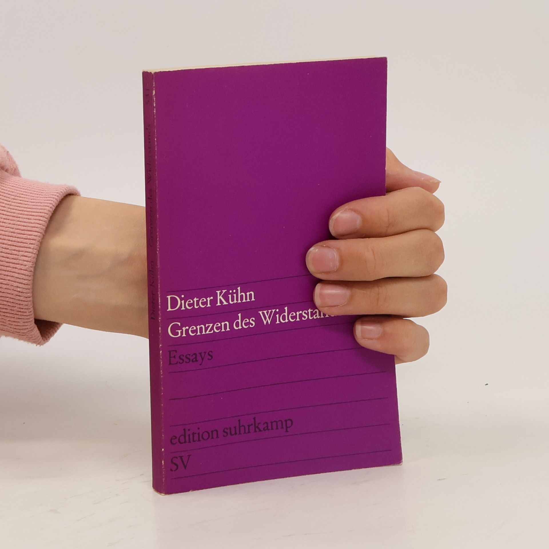Dieter Kuhn Grenzen des Widerstands