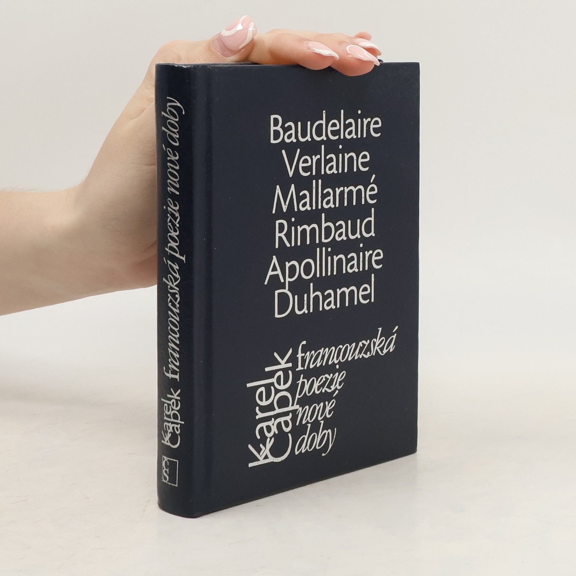 Karel Čapek Francouzská poezie nové doby