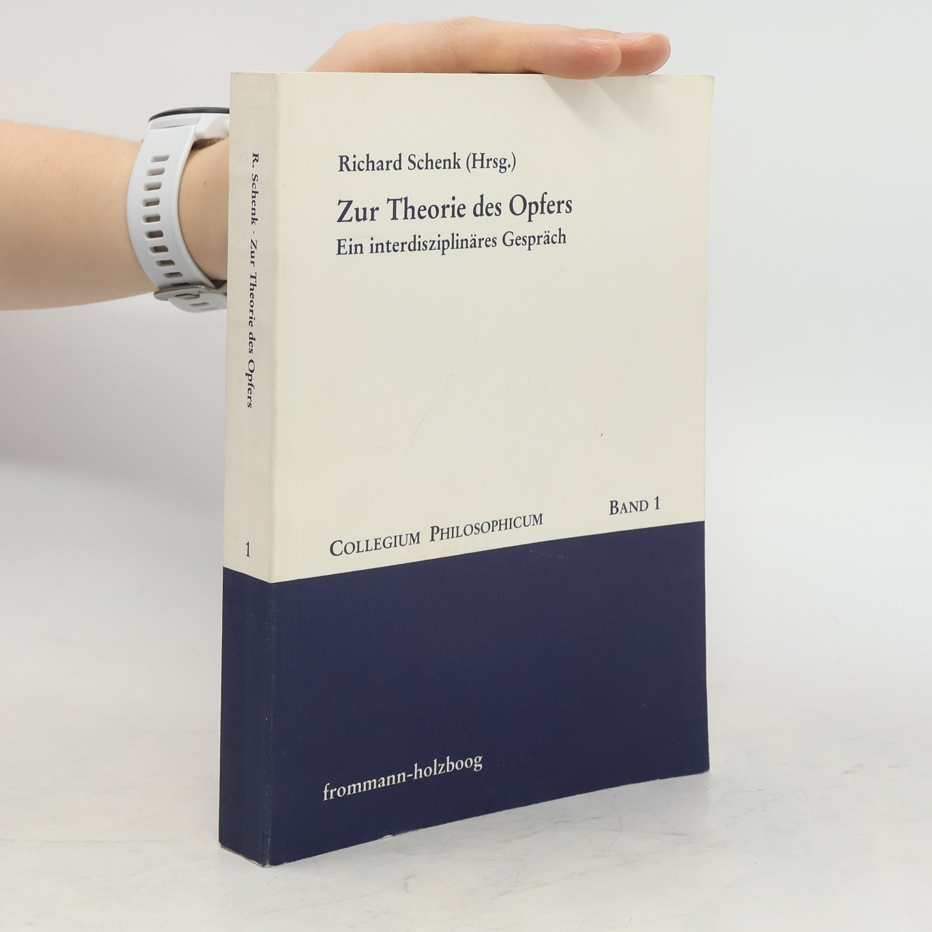 Richard Schenk Zur Theorie des Opfers 1