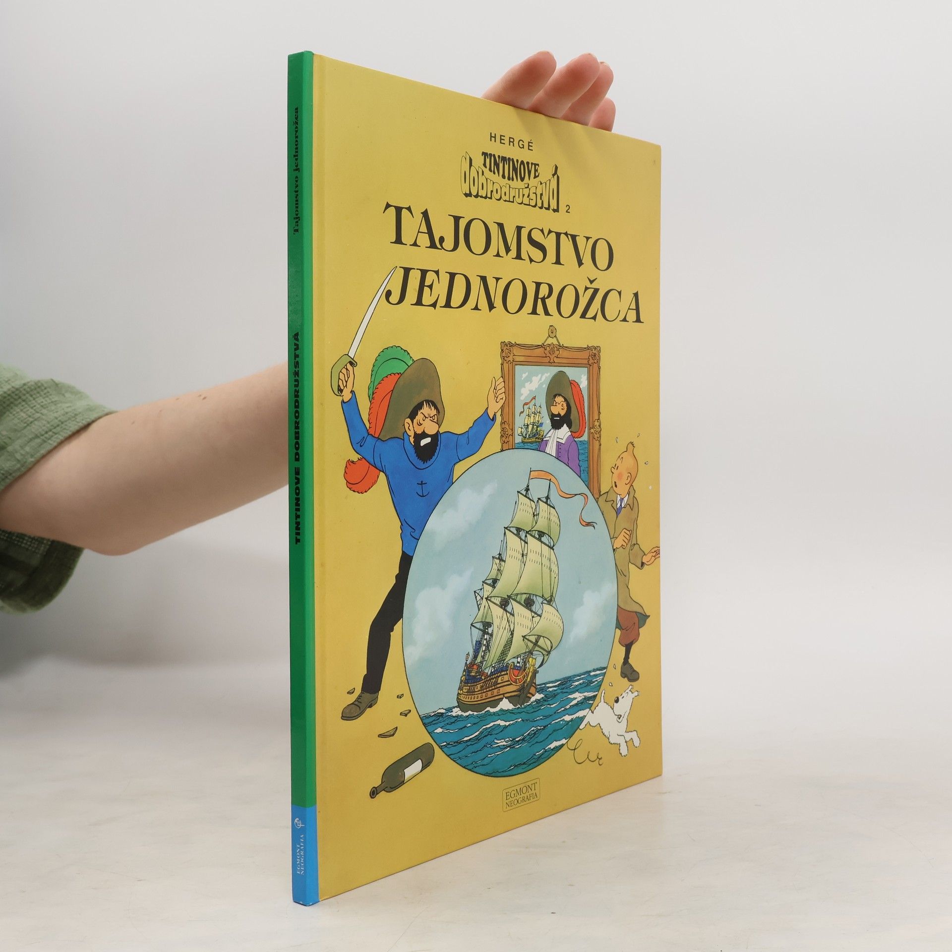 Hergé Tintinove dobrodružství 2. Tajomstvo jednorožca