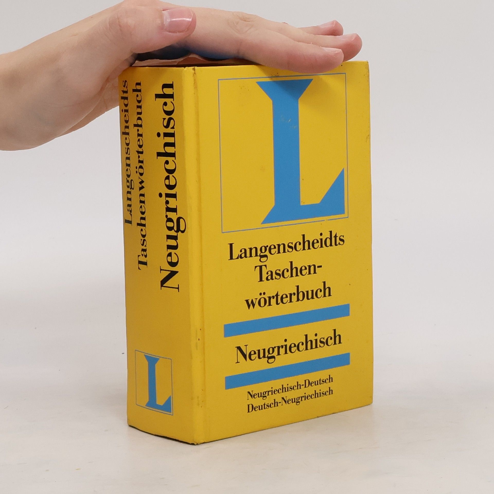 Heinz F. Wendt Langenscheidts Taschenwörterbuch Neugriechisch