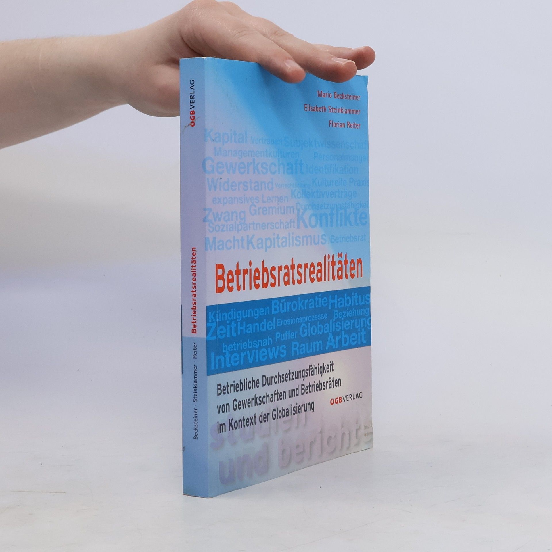 Mario Becksteiner "Betriebsratsrealitäten"