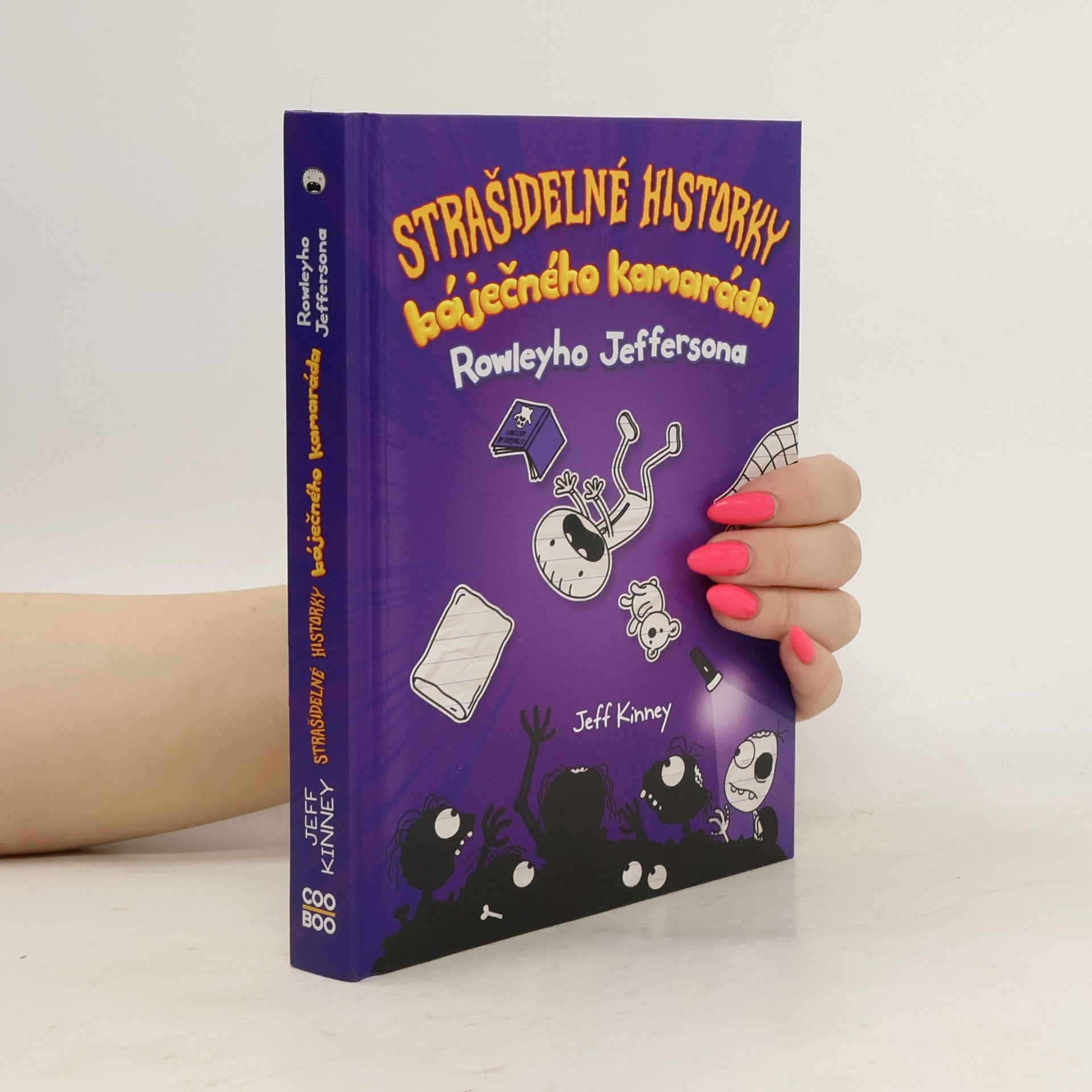 Jeff Kinney Strašidelné historky báječného kamaráda Rowleyho Jeffersona
