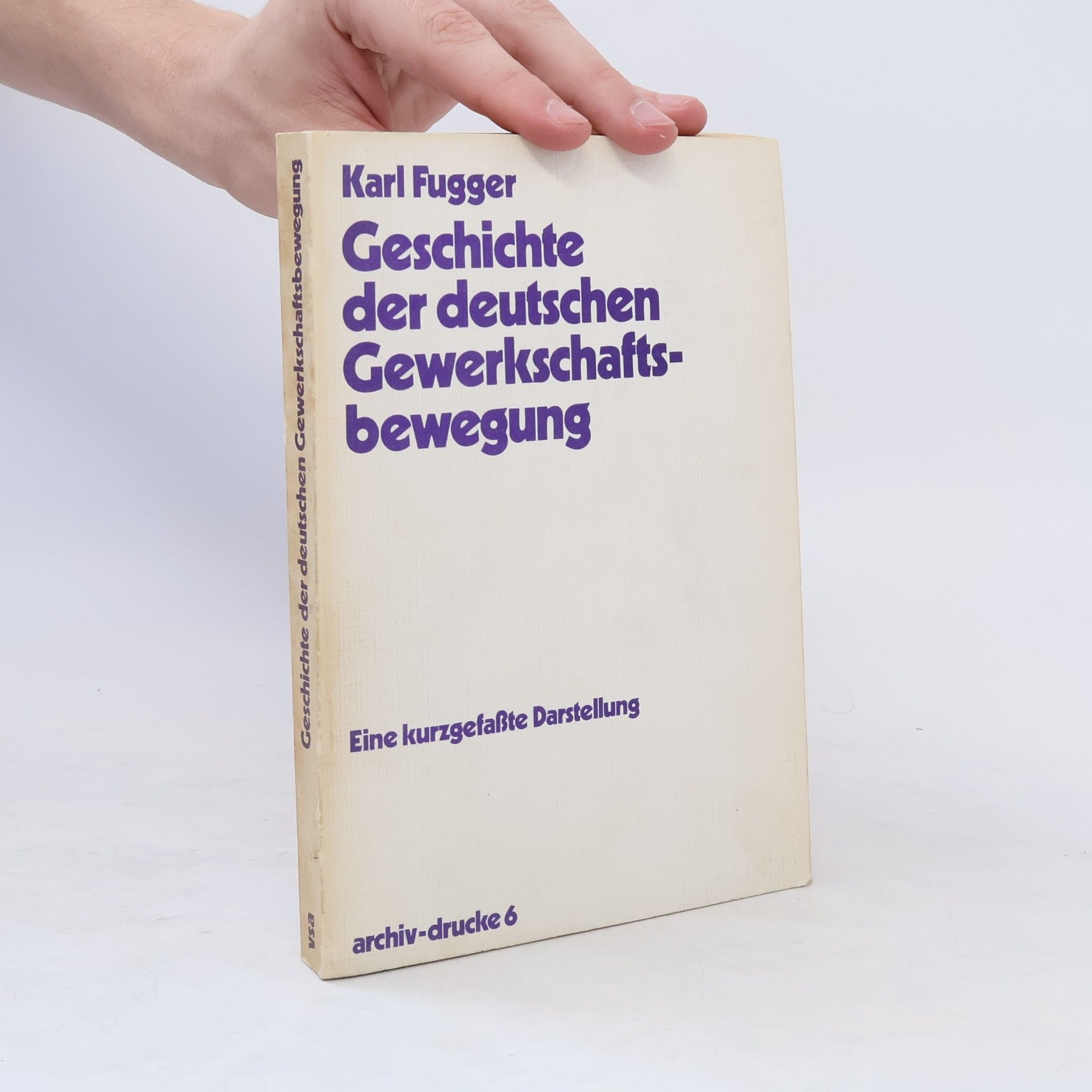 Karl Fugger Geschichte der deutschen Gewerkschaftsbewegung