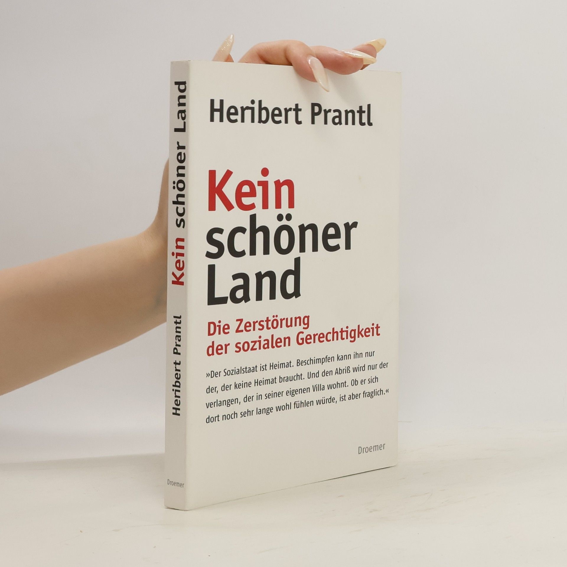 Heribert Prantl Kein schöner Land