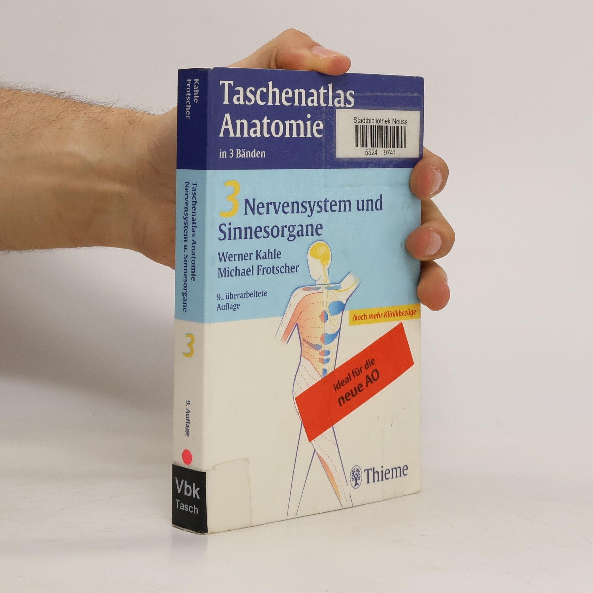 Werner Kahle Taschenatlas Anatomie