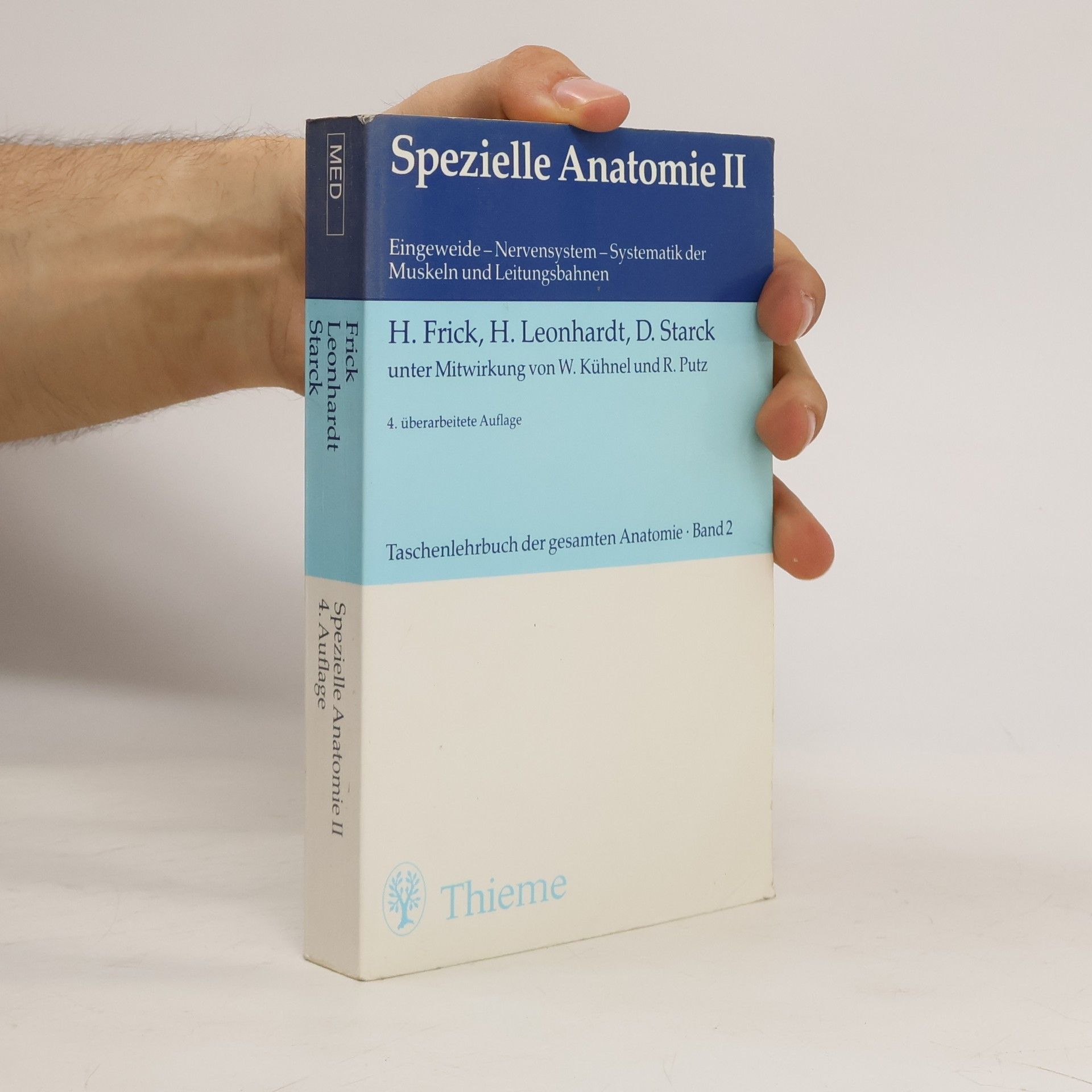 Hans Frick Spezielle Anatomie 2