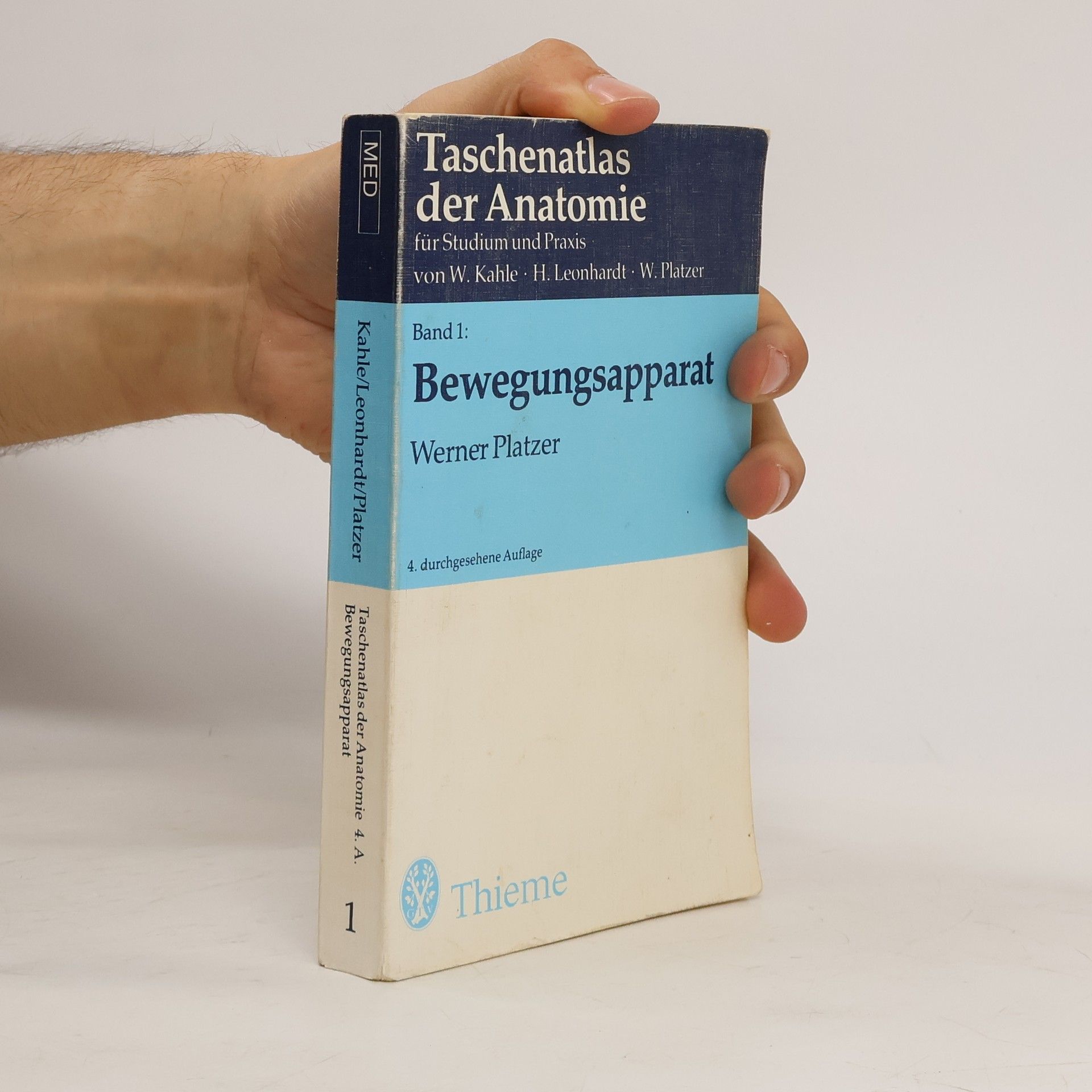 Werner Platzer Platzer Taschenatlas der Anatomie für Studium und Praxis 1