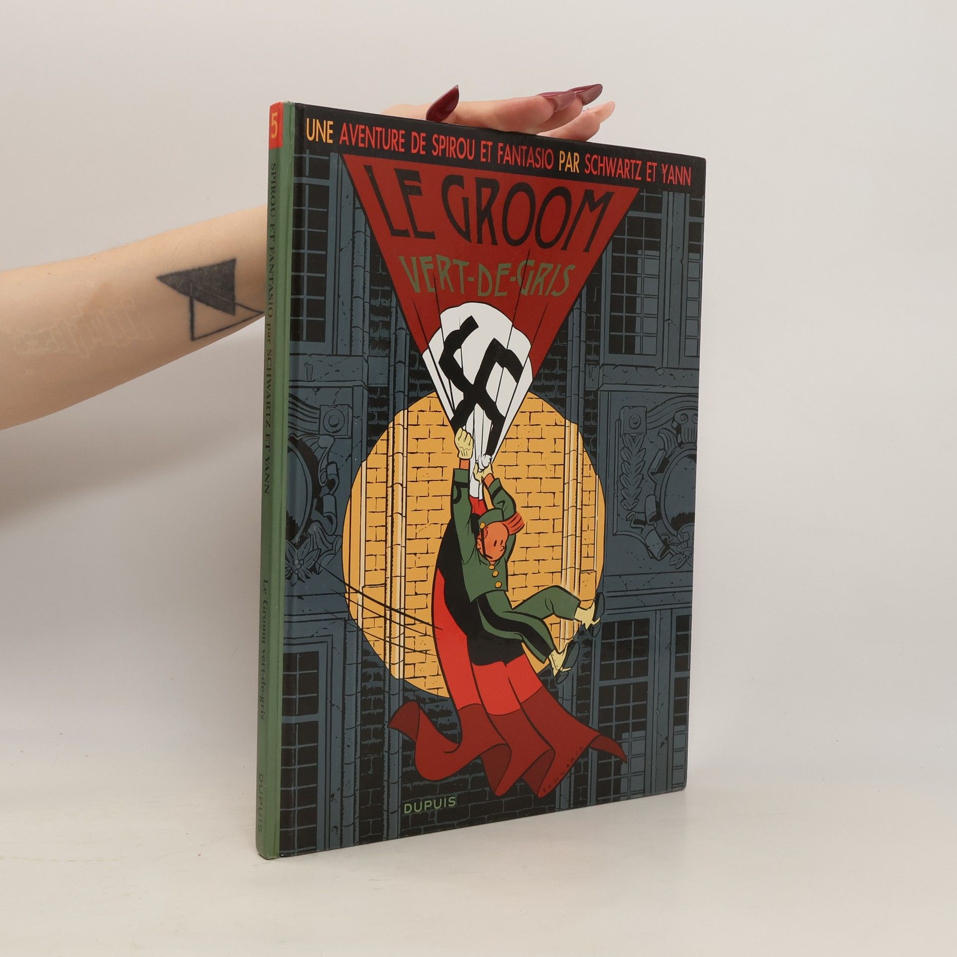 Olivier Schwartz Le groom vert-de-gris