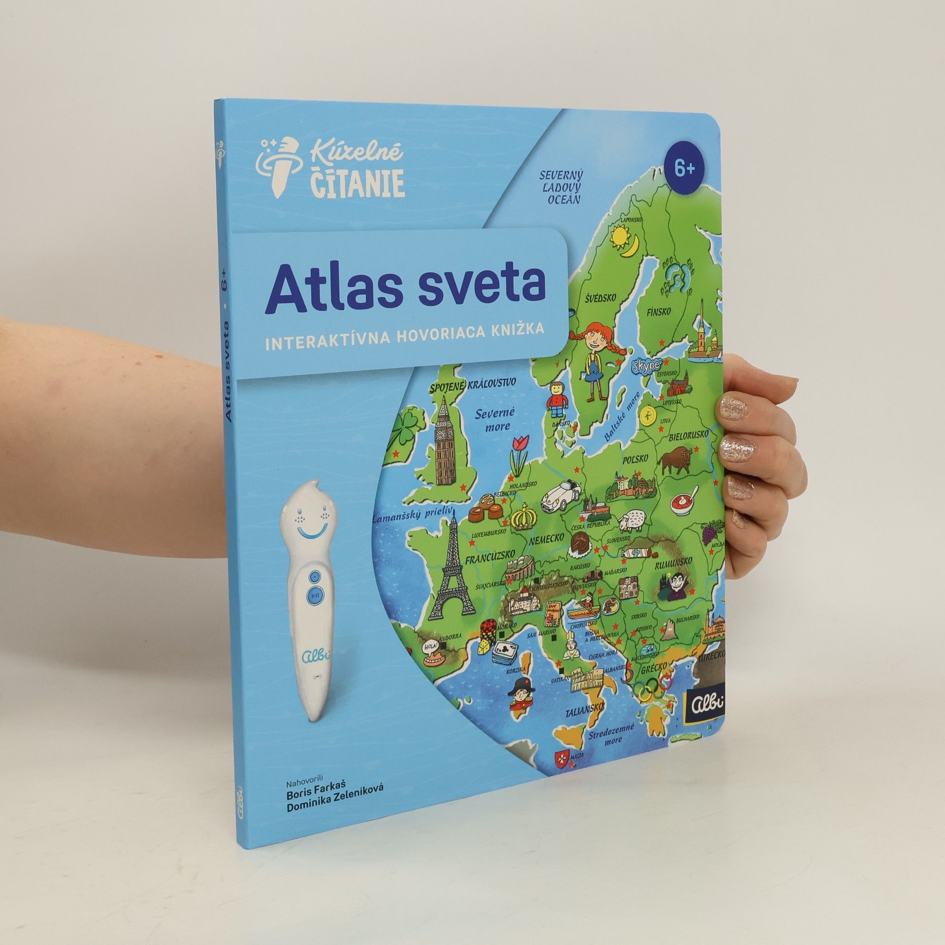 kolektiv Atlas sveta : interaktívna hovoriaca knižka