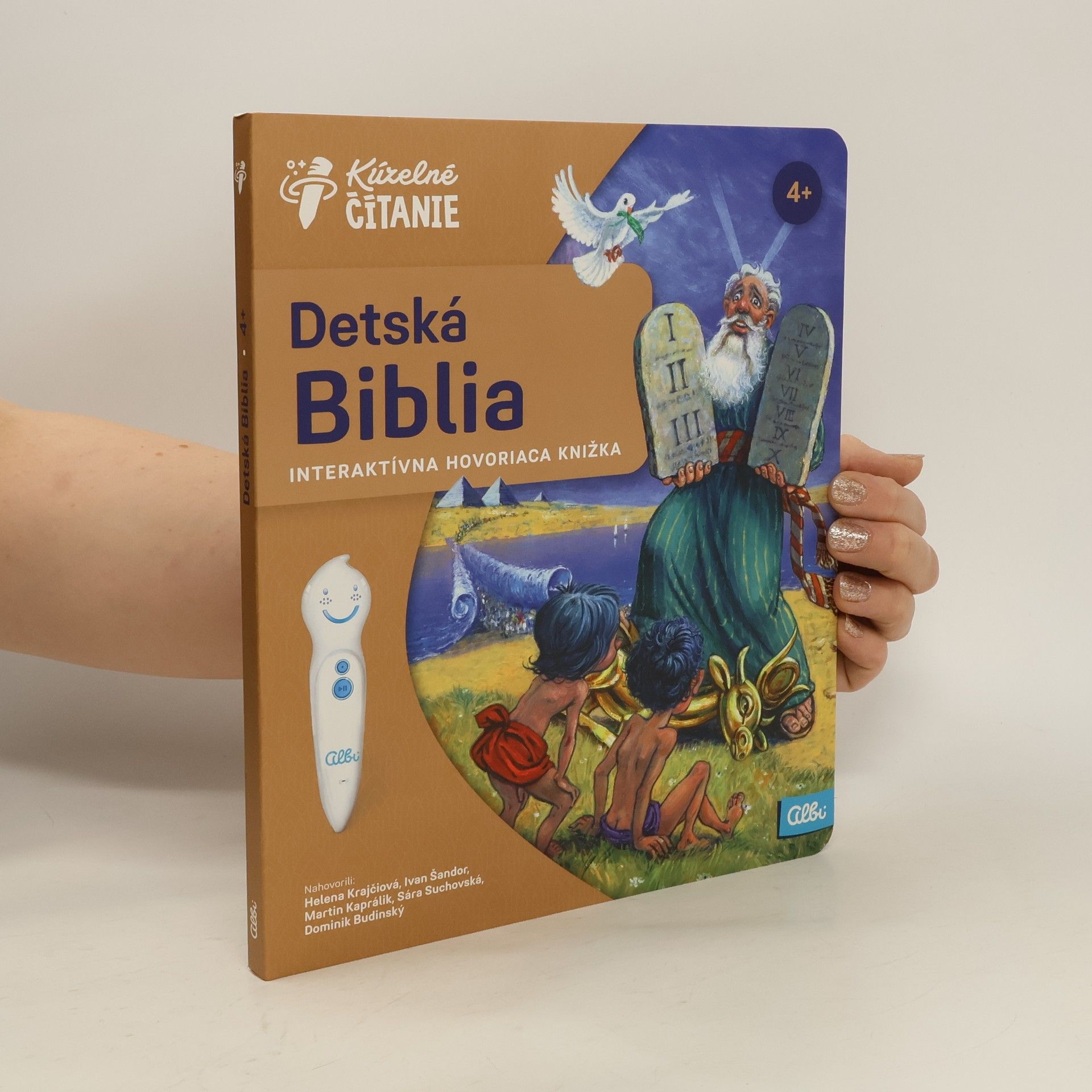 kolektiv Detská Biblia. Interaktívna hovoriaca knížka