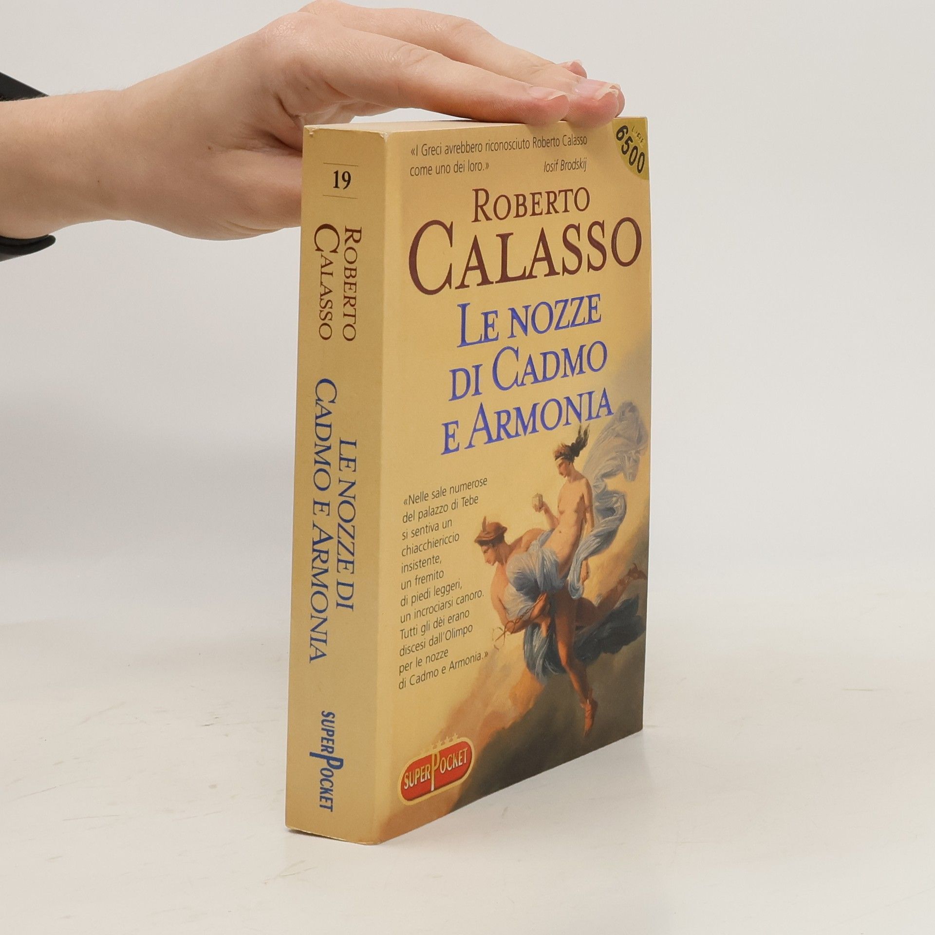 Roberto Calasso Le nozze di Cadmo e Armonia