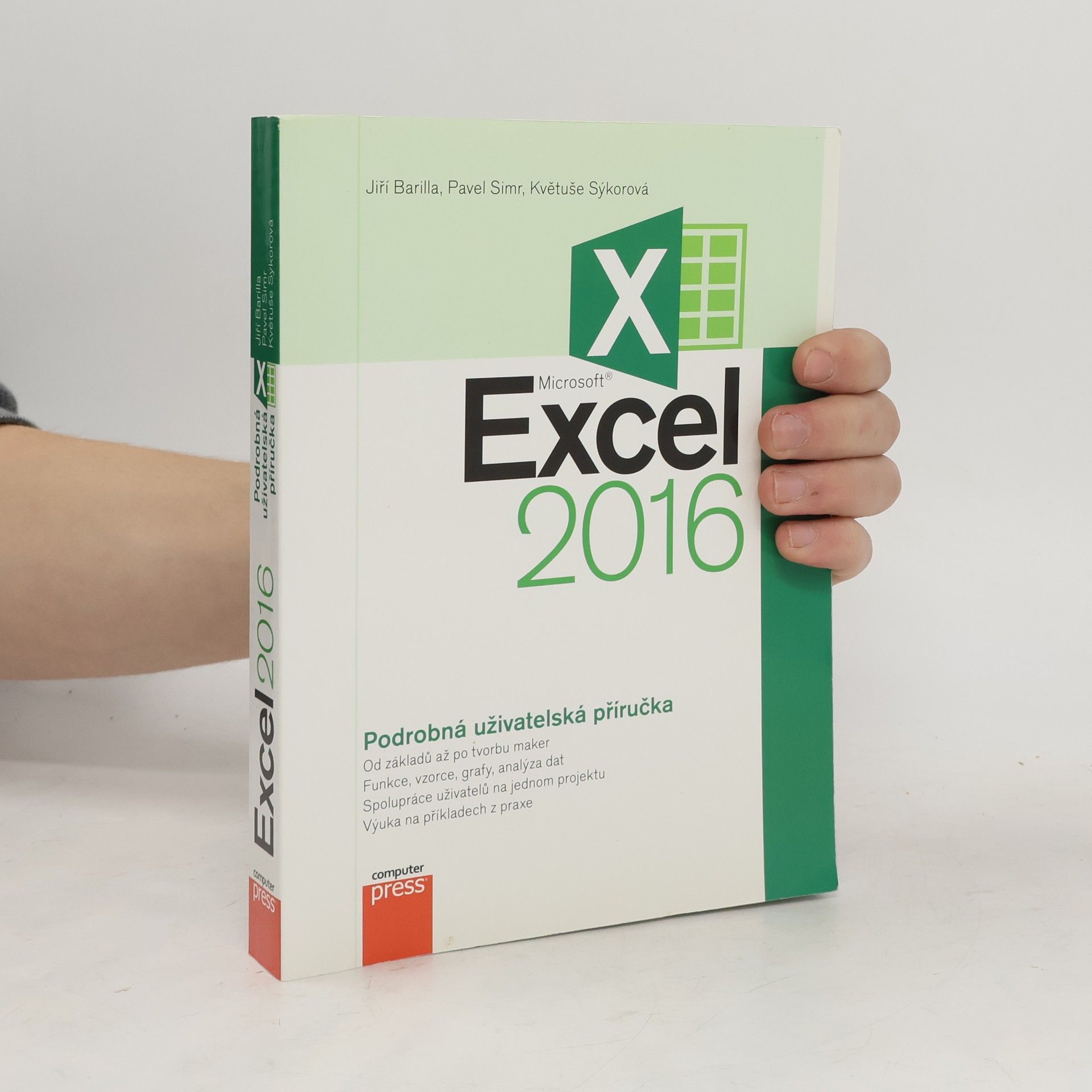 Jiří Barilla Microsoft Excel 2016 : podrobná uživatelská příručka