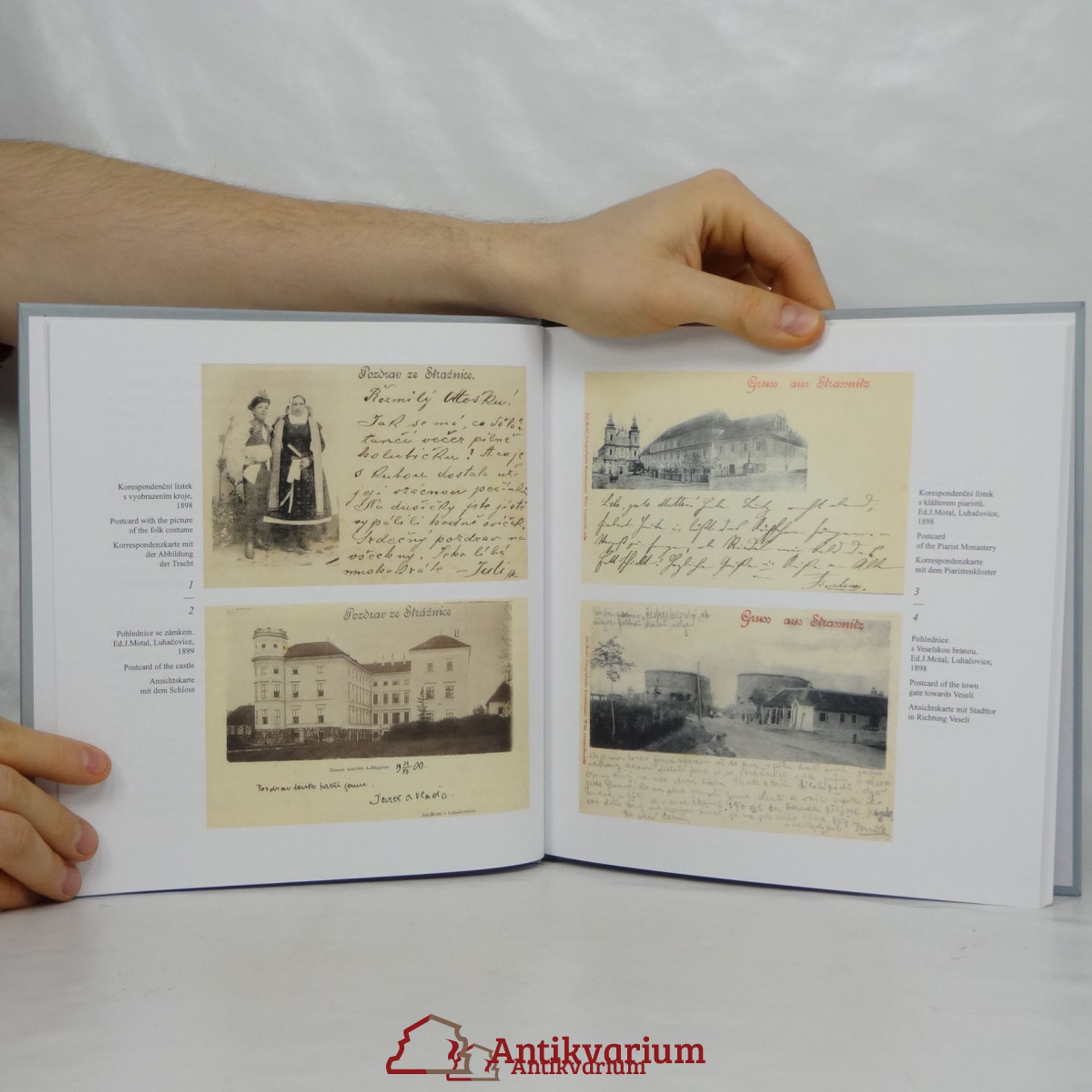 Jiří Pajer Strážnice. Staré pohlednice města / Old Postcards of the Town / Alte Ansichtskarten der Stadt)