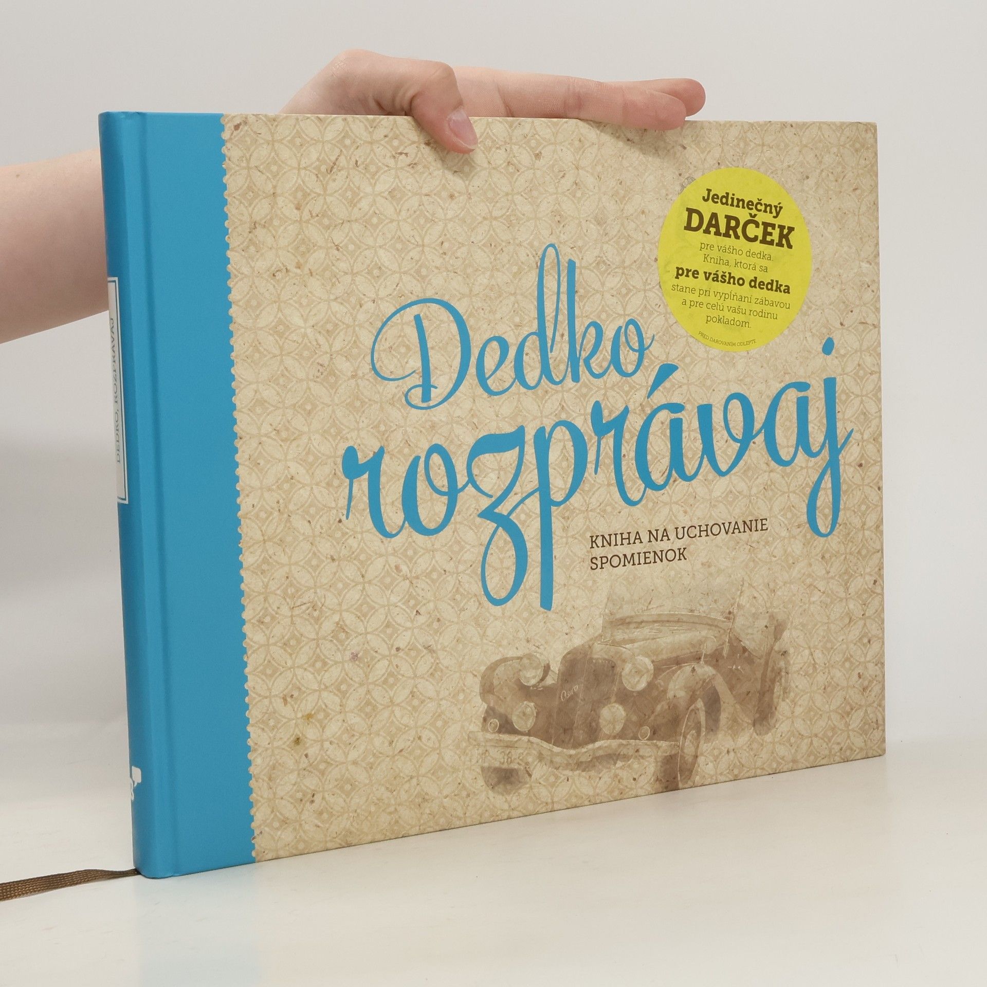 Monika Kopřivová Dedko, rozprávaj. Kniha na uchovanie spomienok