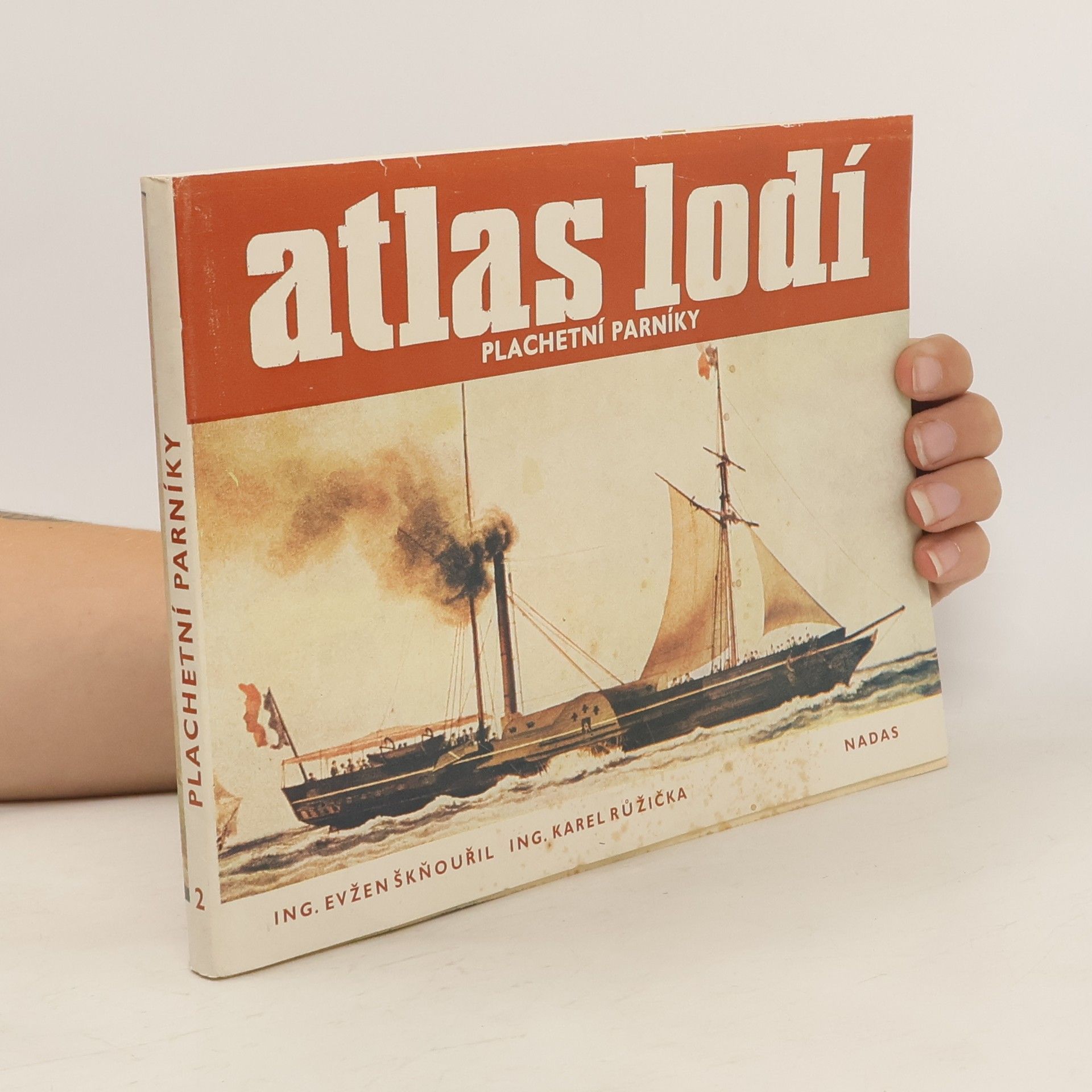 Evžen Škňouřil Atlas lodí 2. Plachetní parníky