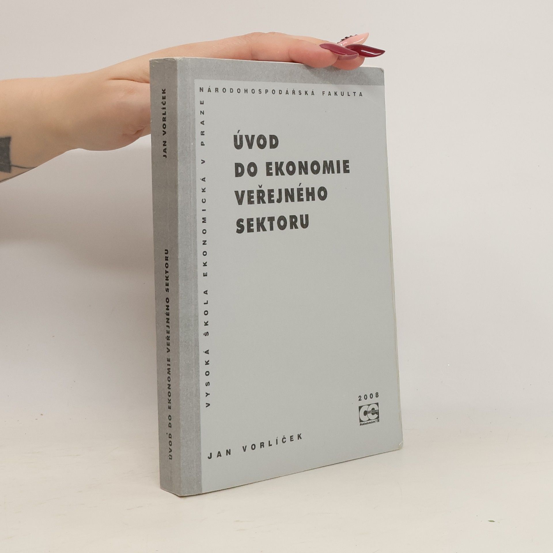 Jan Vorlíček Úvod do ekonomie veřejného sektoru