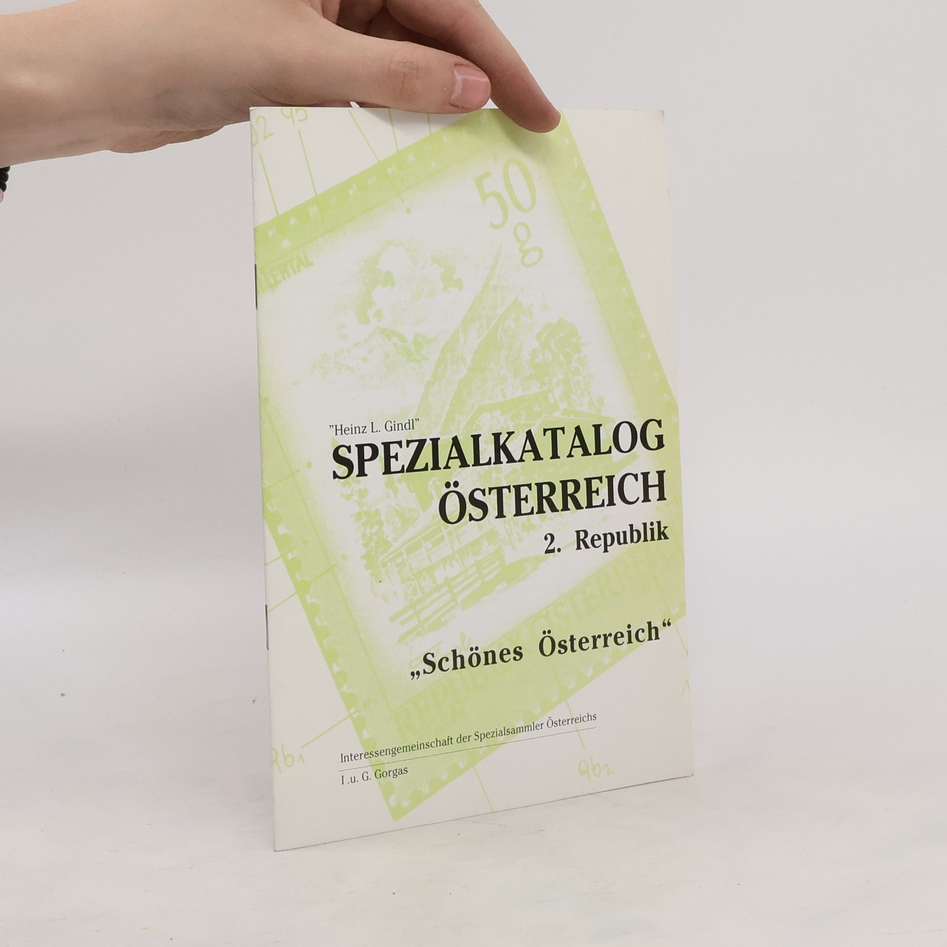Heinz L. Gindl Spezialkatalog Österreich, 2. Republik