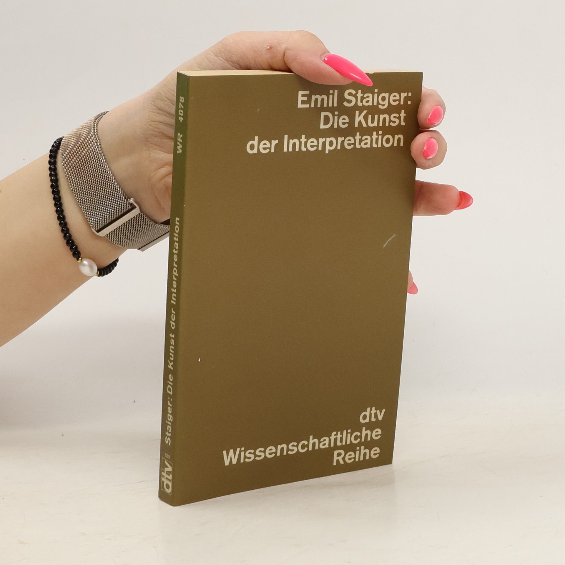 Emil Staiger Die Kunst der Interpretation