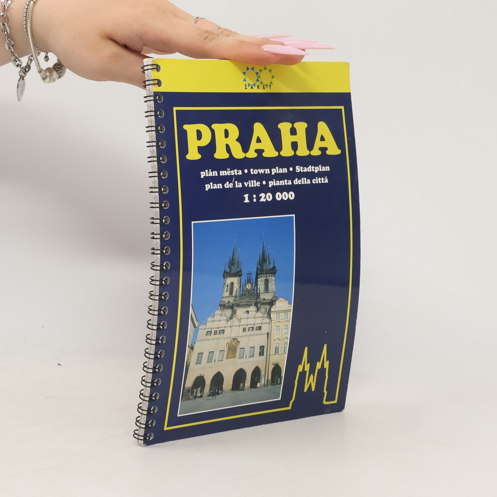 Collectif d'auteurs Praha plán města 1:20 000