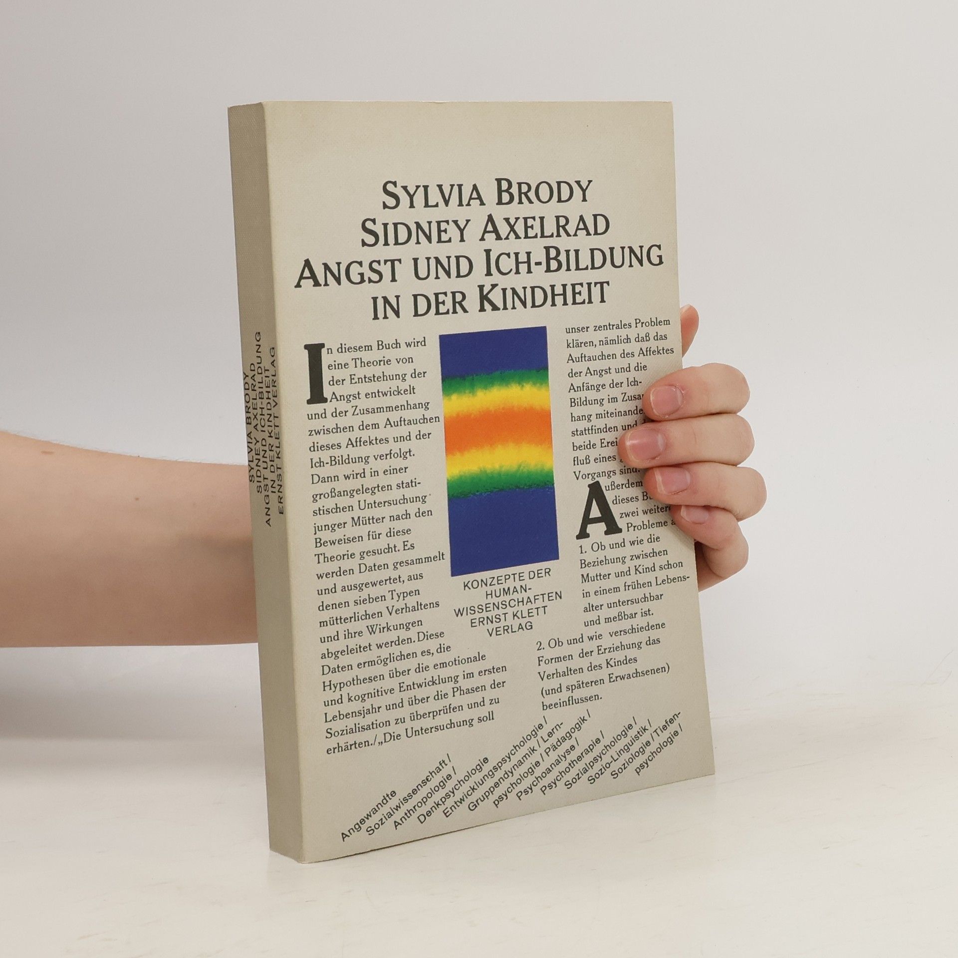 Sylvia Brody Angst und Ich-Bildung in der Kindheit