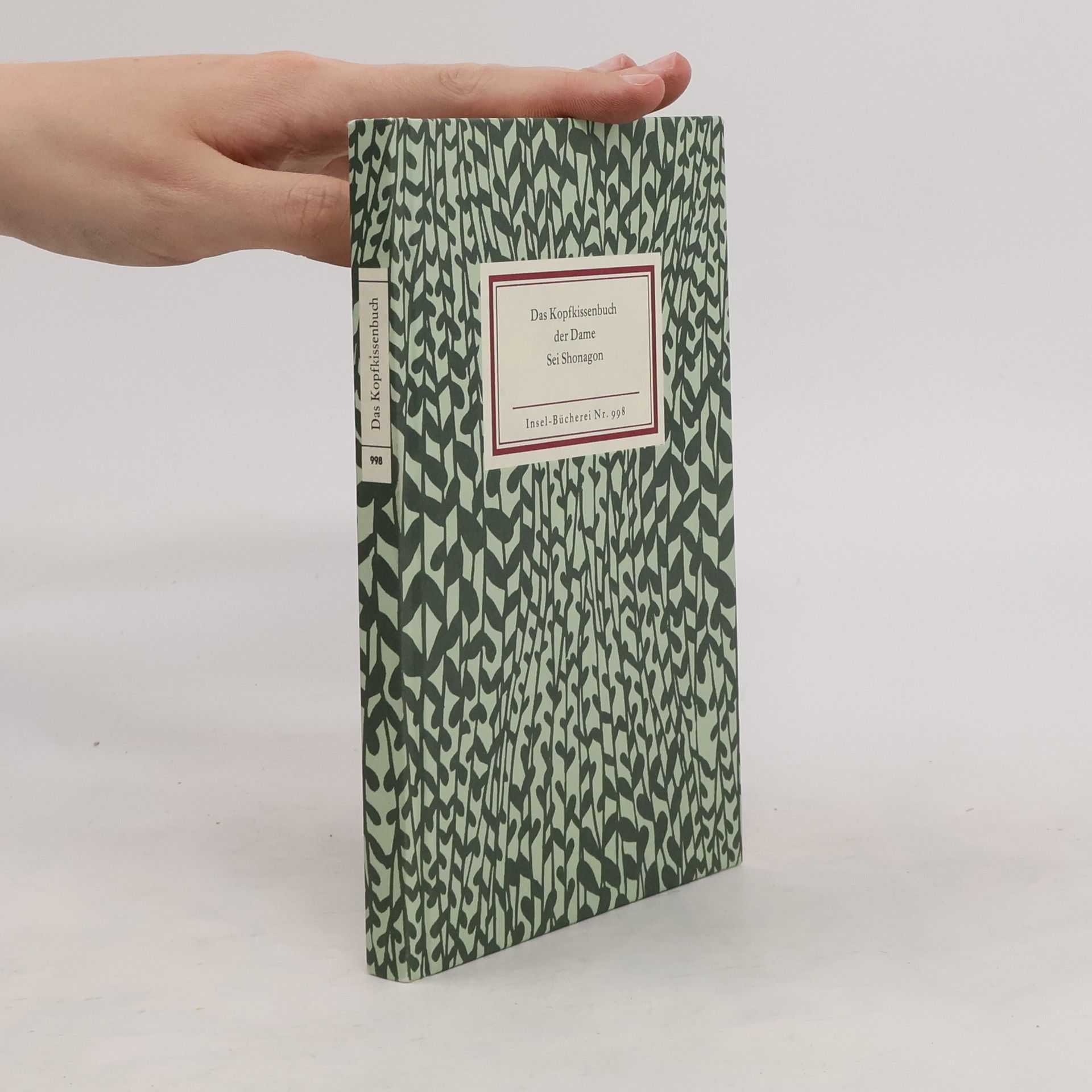 Sei Shōnagon Das Kopfkissenbuch der Dame Sei Shonagon